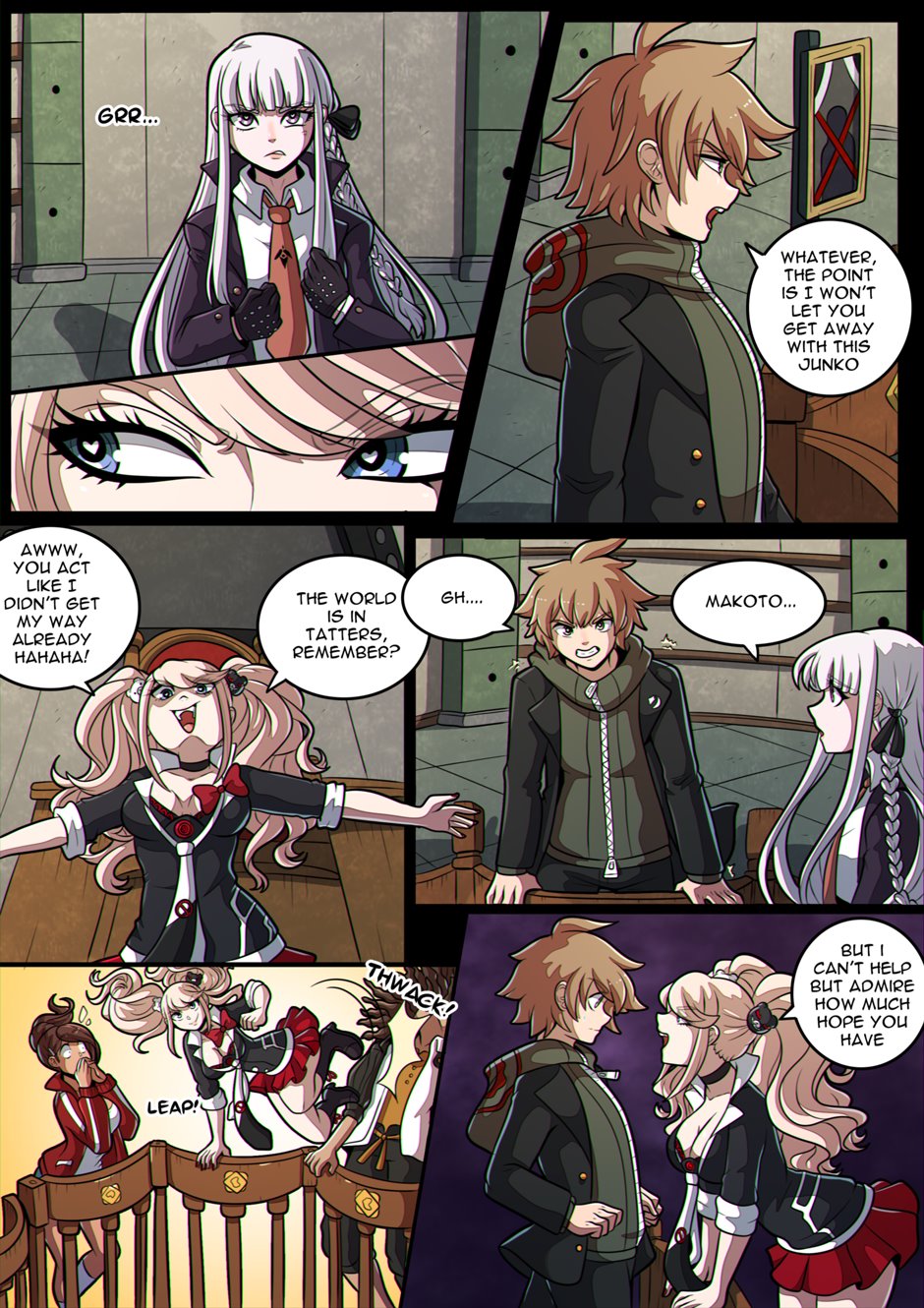 Junkos Despair Game Danganronpa Porn Comic By Kinkymation Sex Toys Porn Comics