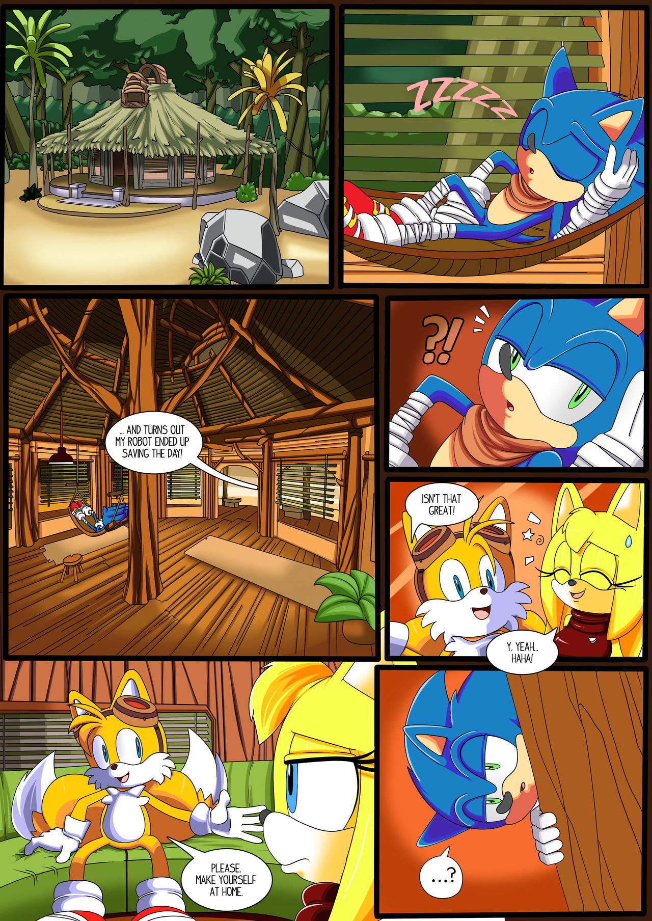 Sonic Porn Comics - Zooey's choice (sonic the hedgehog) porn comic by [dream350]. Furry porn  comics.