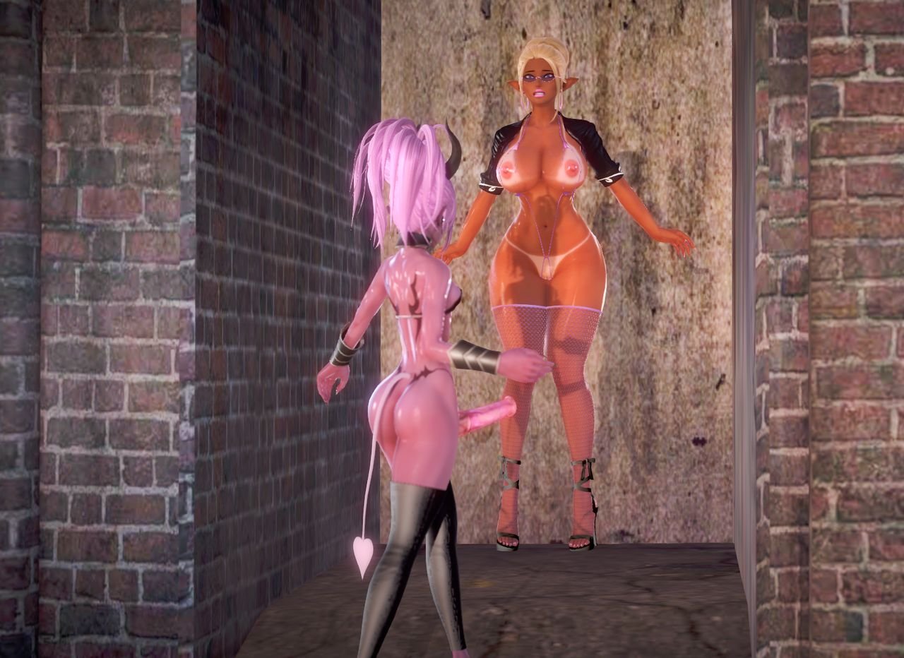 Hurator - Succubus Vs Sluts 3d porn comic image number 10