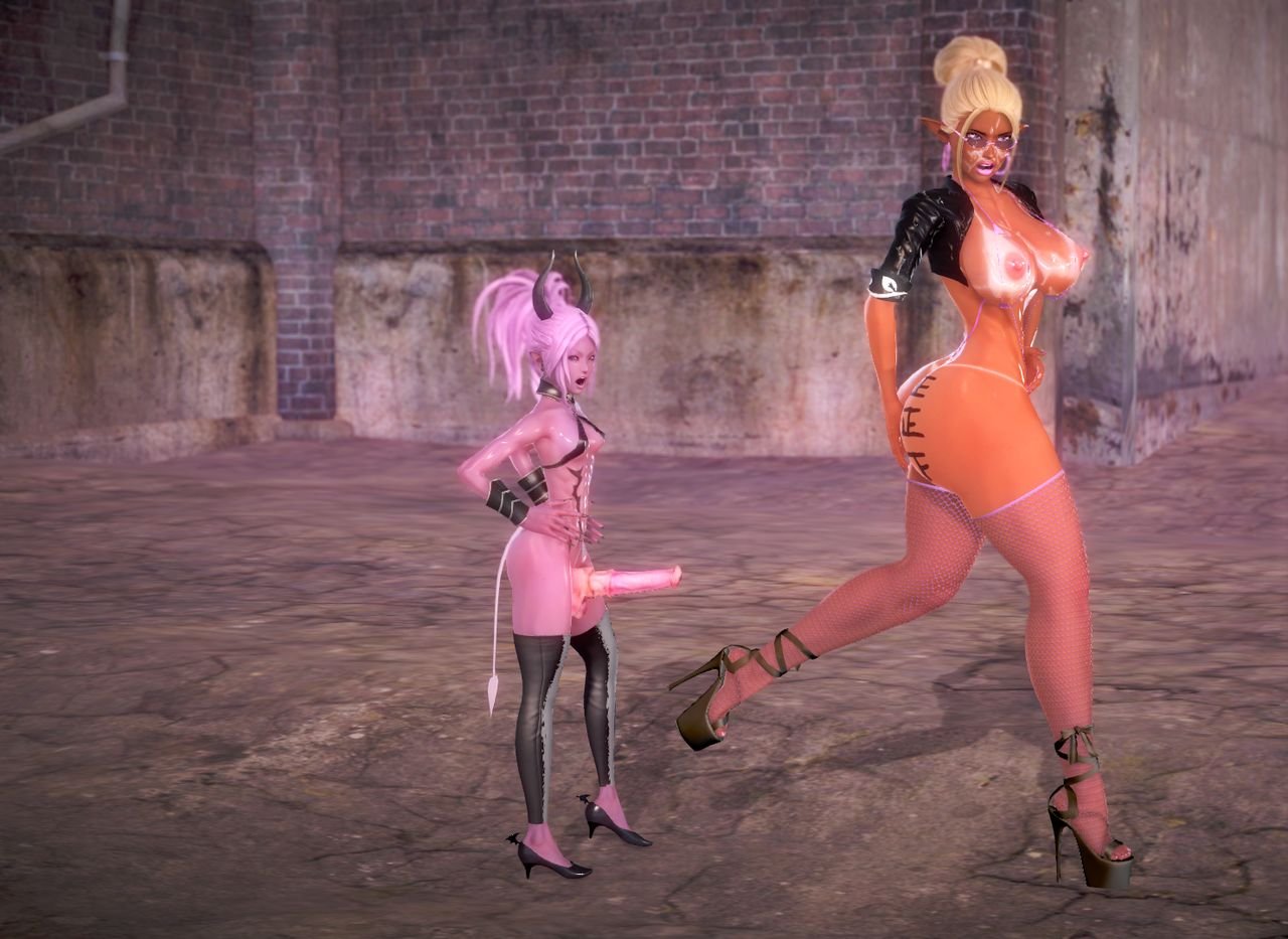 Hurator - Succubus Vs Sluts 3d porn comic image number 43