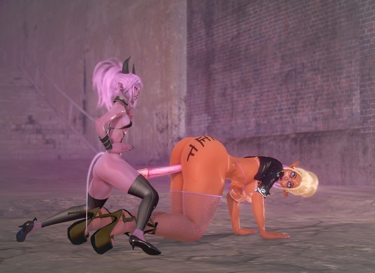 Hurator - Succubus Vs Sluts 3d porn comic image number 54