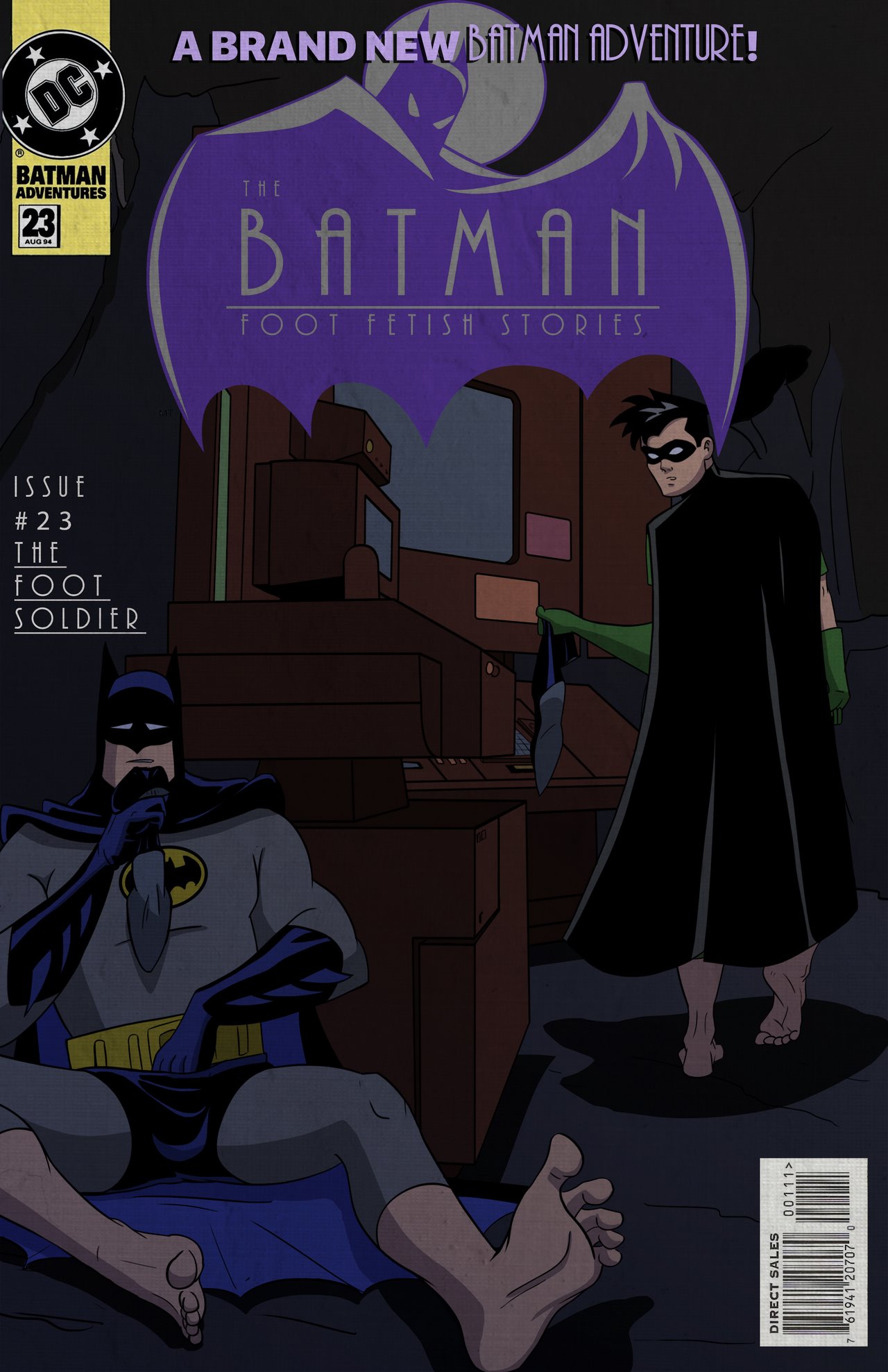 Batman - The Foot Soldier (batman) porn comic by [feetfantaisies]. Bondage  porn comics.