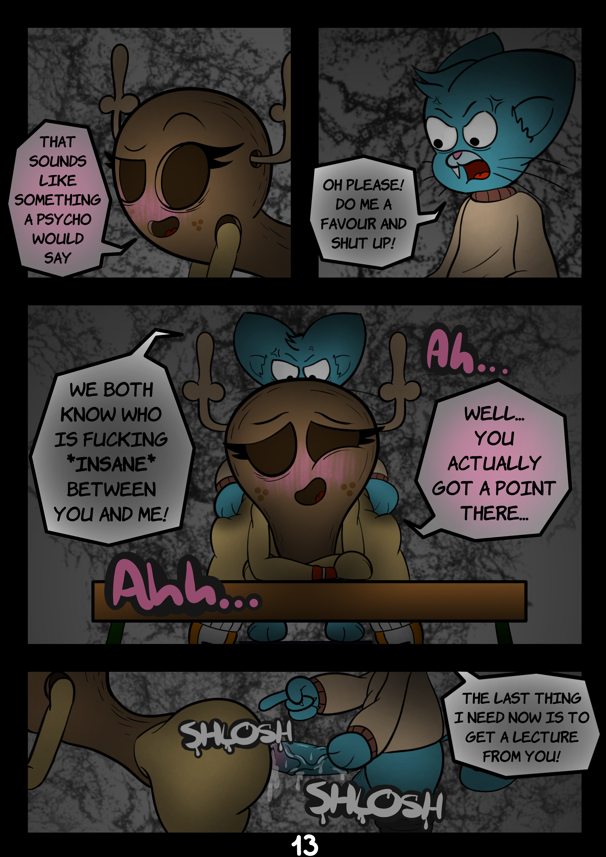 The Tainted World Of Gumball 2 (the amazing world of gumball) porn comic by  [giacomopode]. Big ass porn comics.