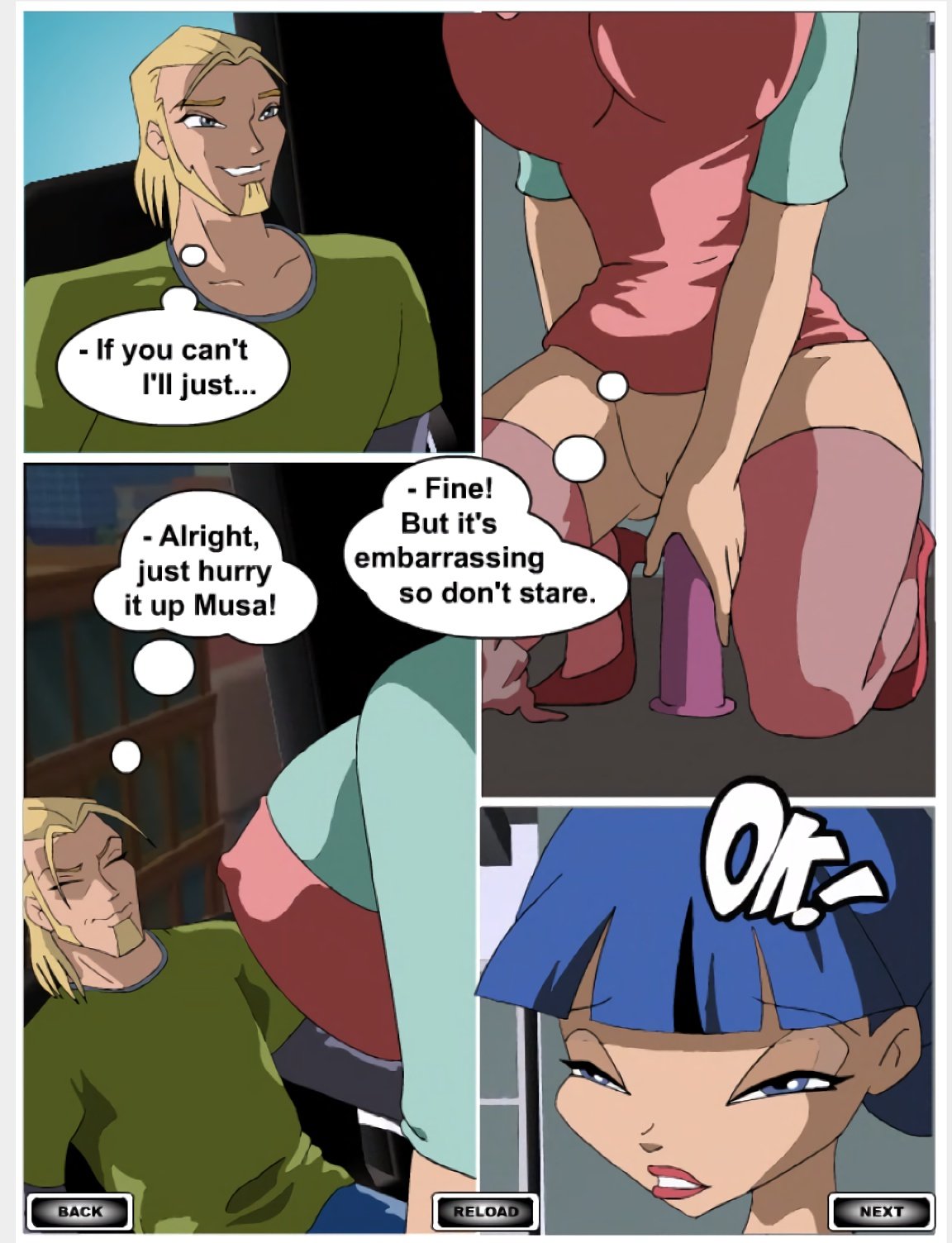 Merry Christmas with Winx porn comic image number 3