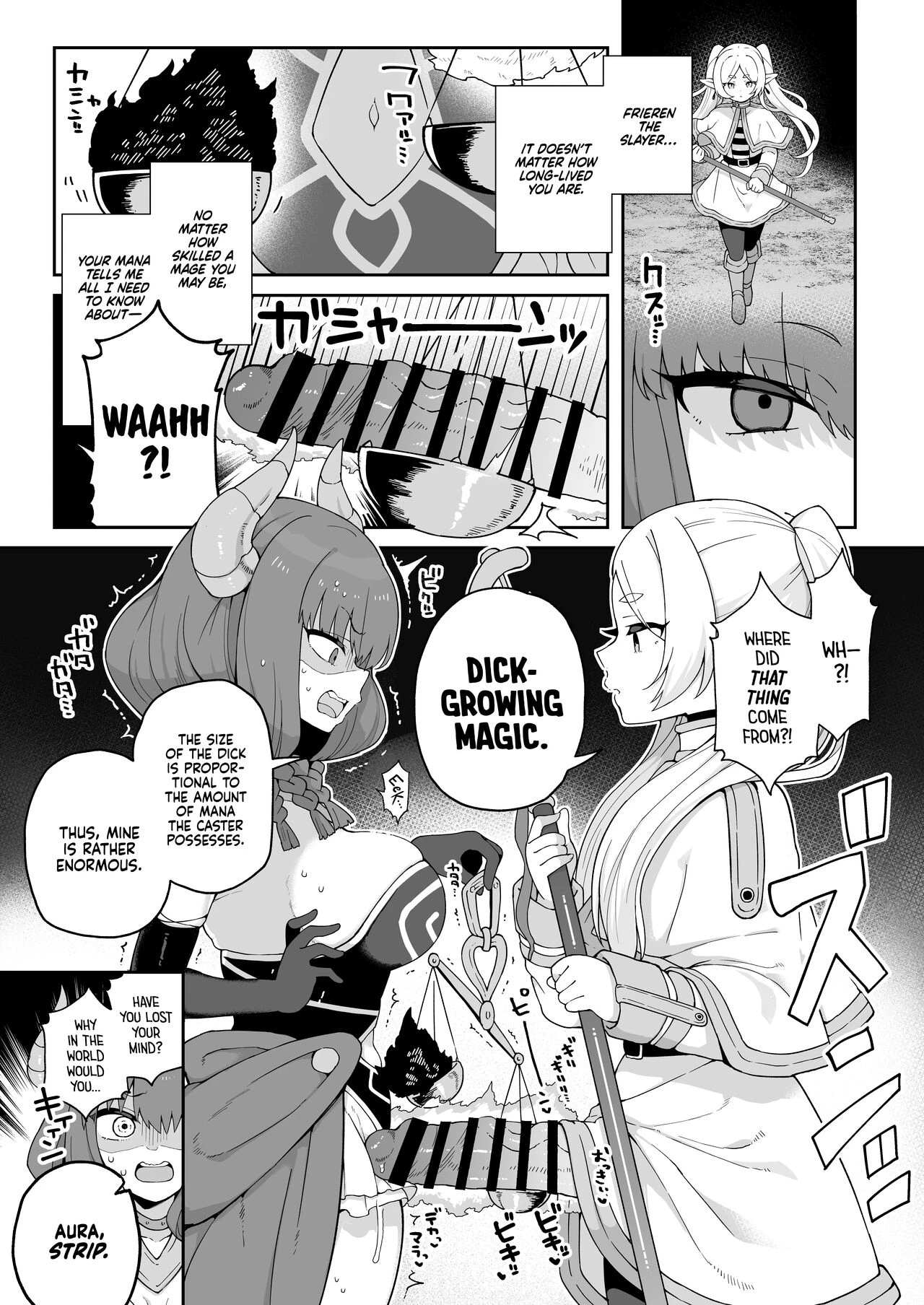 Magic That Grows A Giant Dick  Chinpo ga Haeru Mahou da yo image number 1