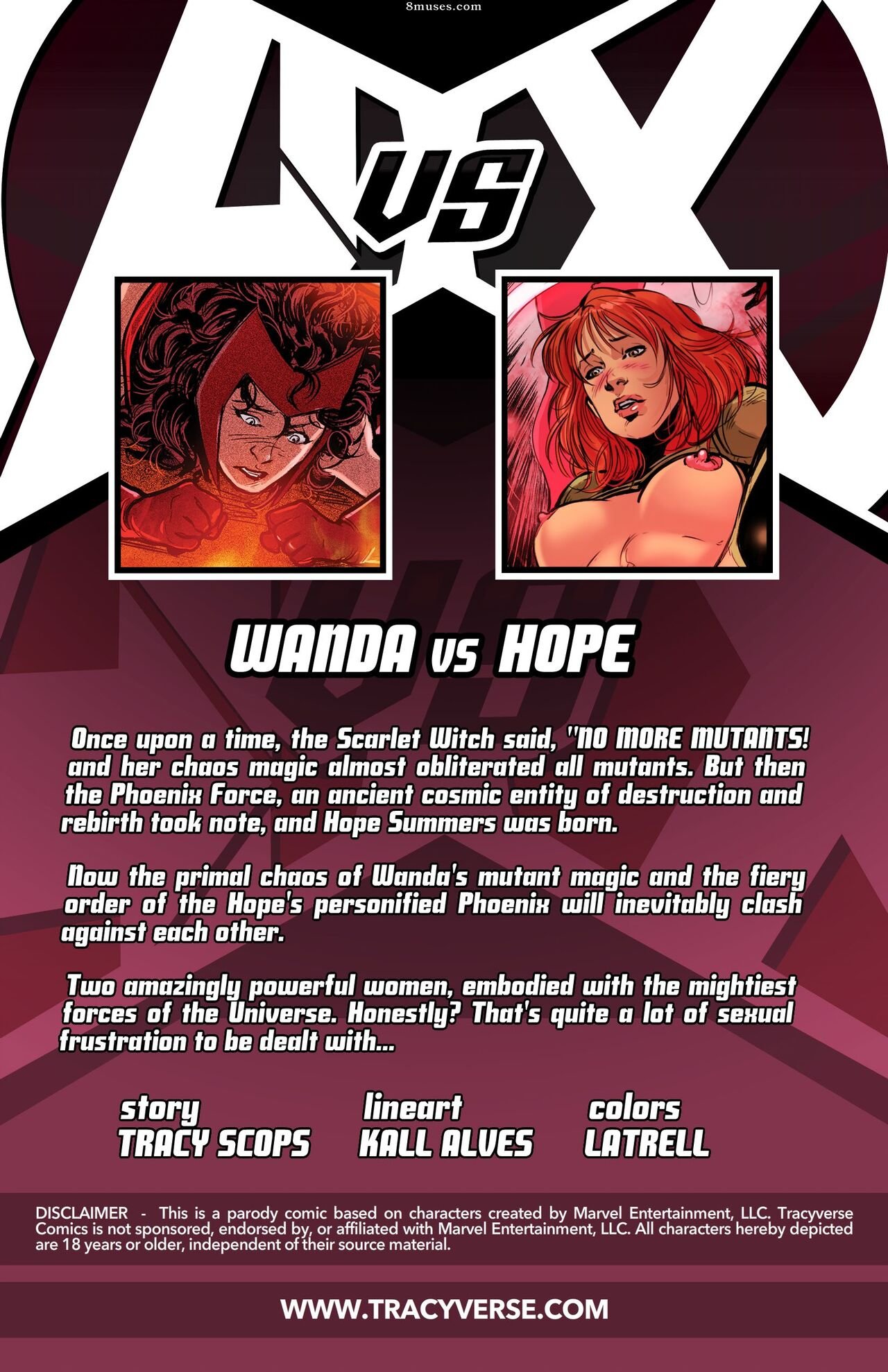 (Tracy Scops) - AvX - Wanda Vs Hope(Kall Alves) image number 1