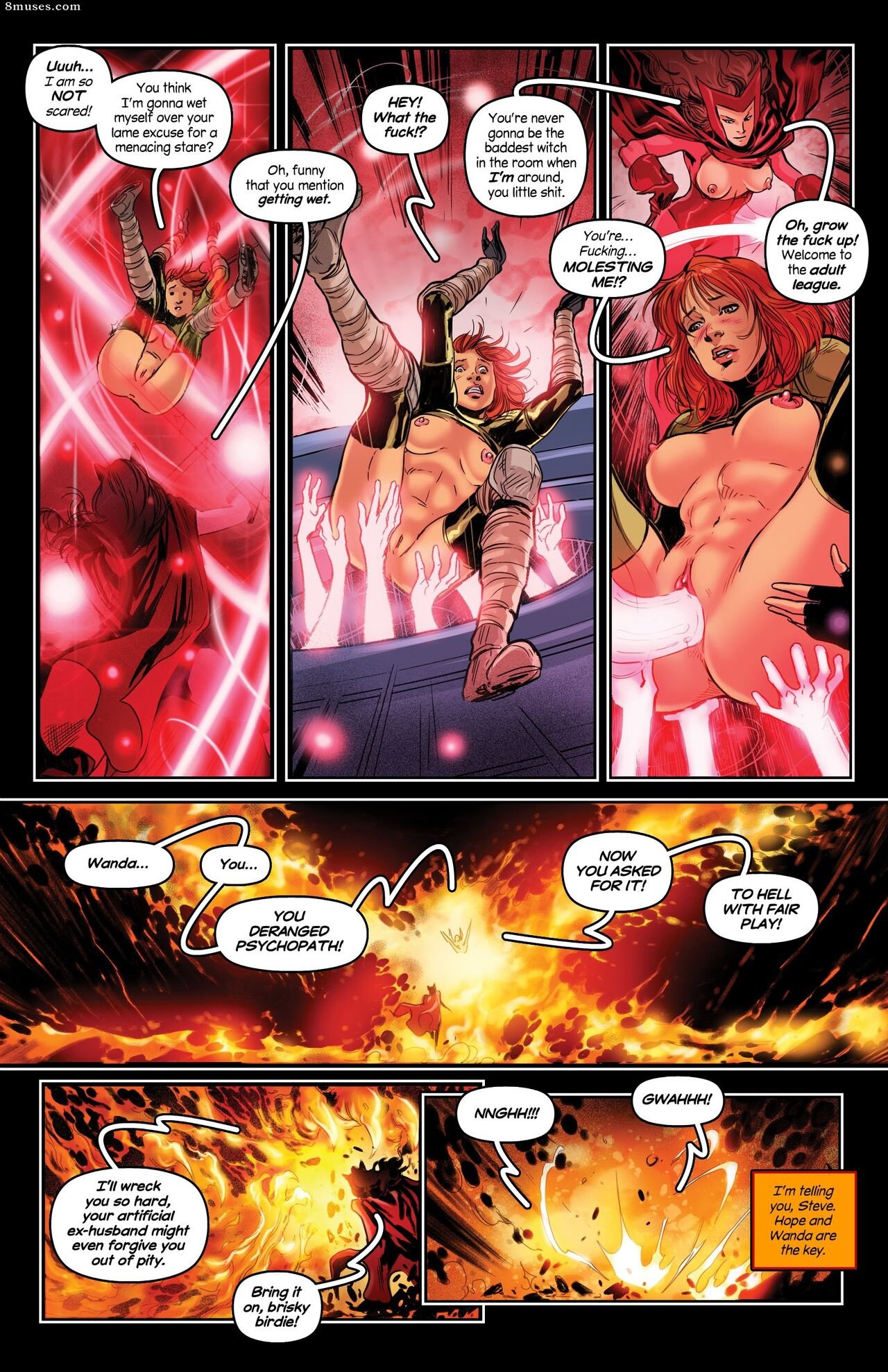 (Tracy Scops) - AvX - Wanda Vs Hope(Kall Alves) image number 4