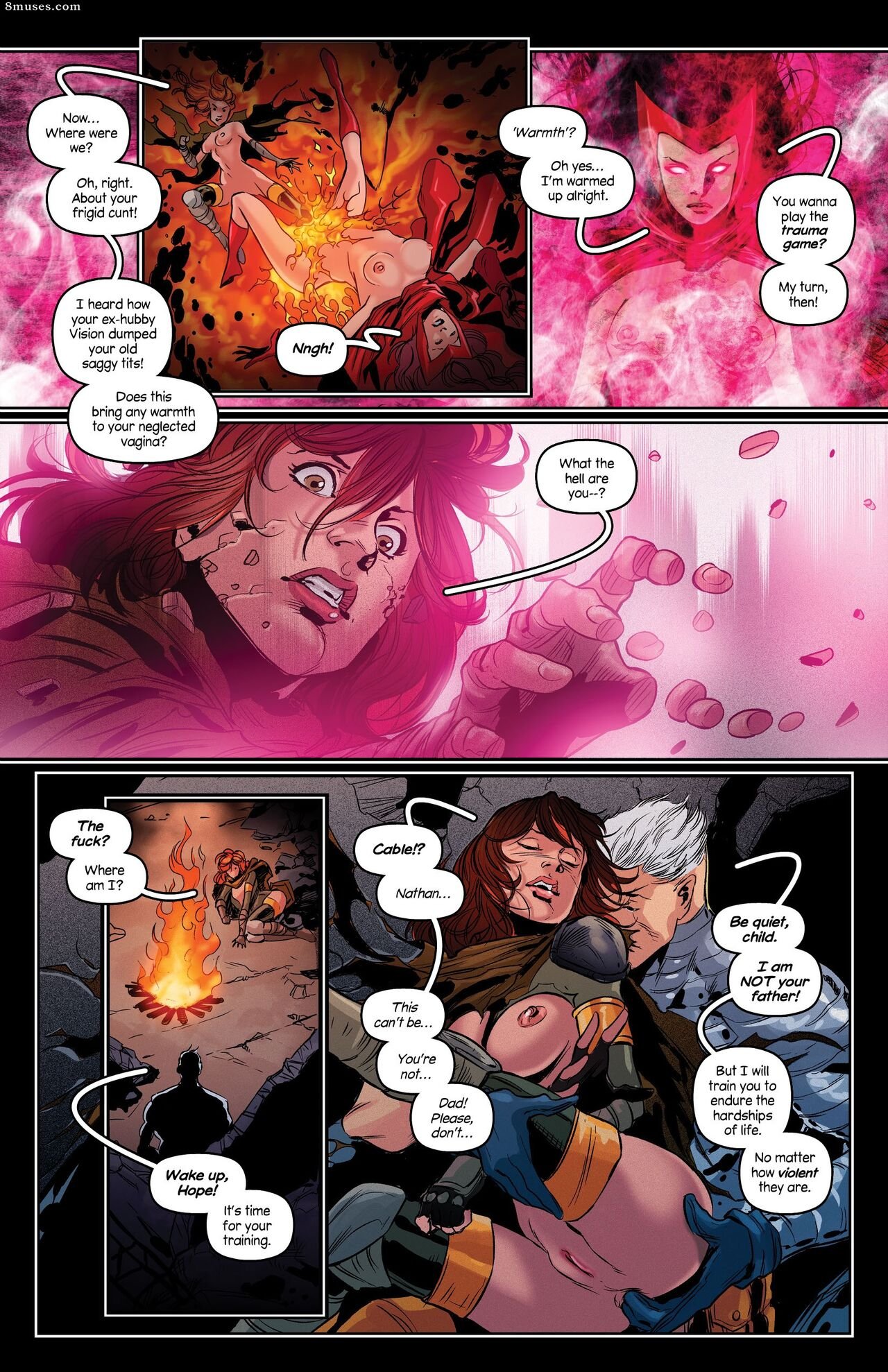 (Tracy Scops) - AvX - Wanda Vs Hope(Kall Alves) image number 6