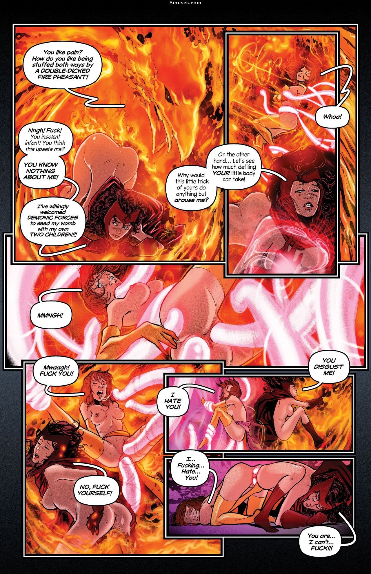 (Tracy Scops) - AvX - Wanda Vs Hope(Kall Alves) image number 8