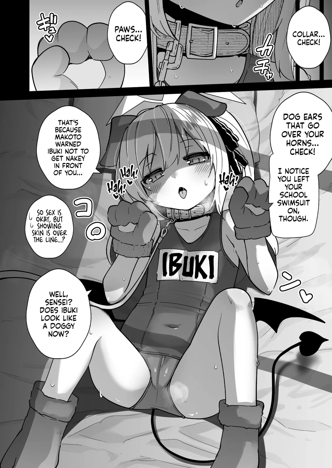 Sensei! Do You Wanna Play Pretend Doggies With Ibuki?  Sensee Ibuki to Wanwan Gokko Shiyo? image number 16