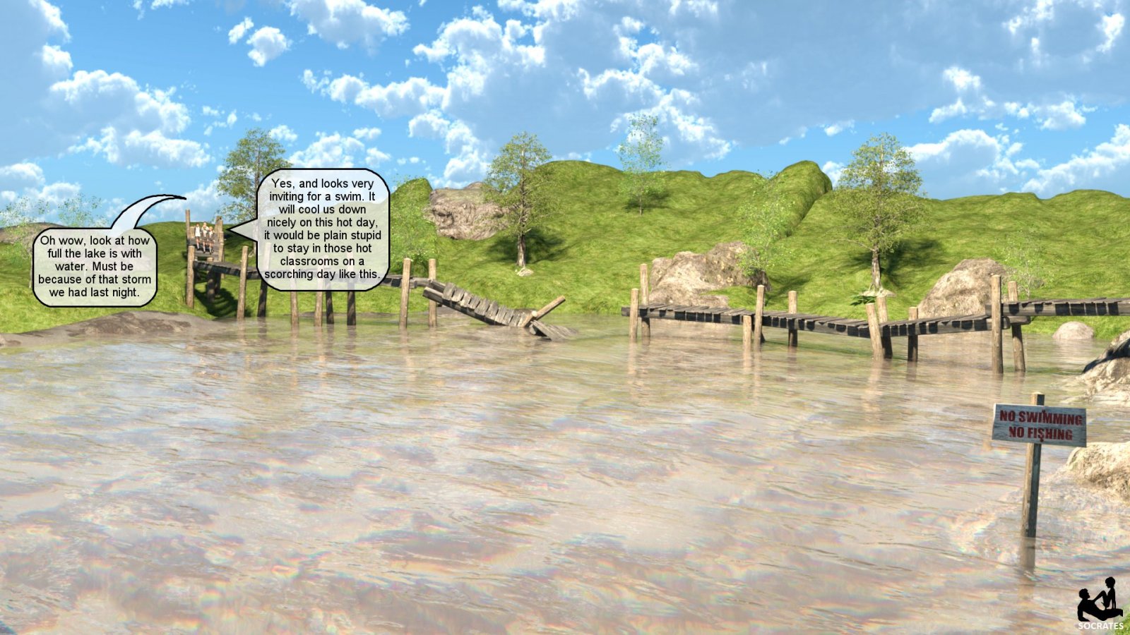 No swimming image number 1