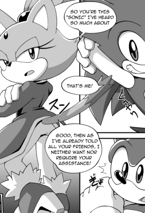 Sonic & Blaze (sonic the hedgehog) porn comic by [coolblue]. Furry porn  comics.