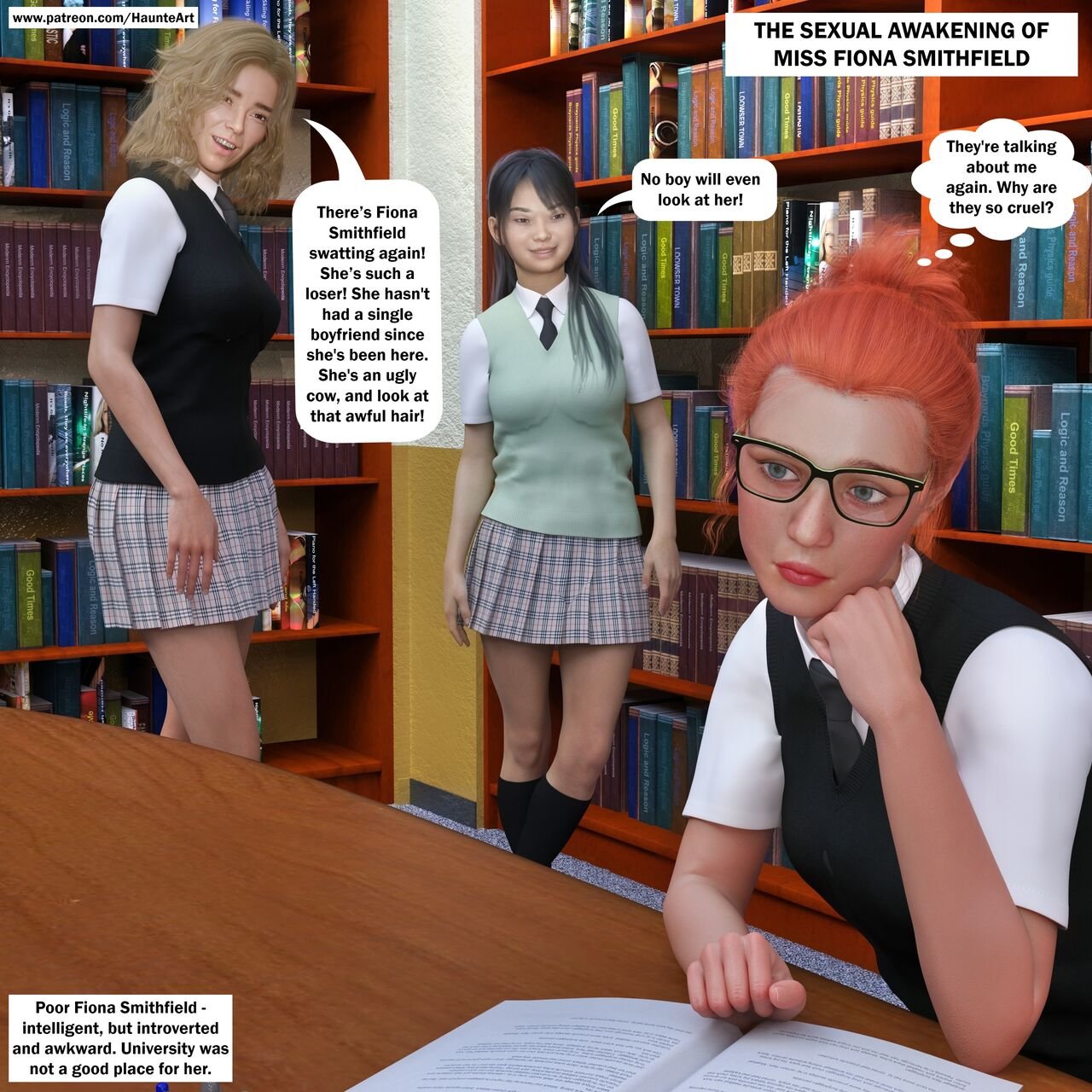 Haunte - The Sexual Awakening of Miss Fiona Smithfield (English)