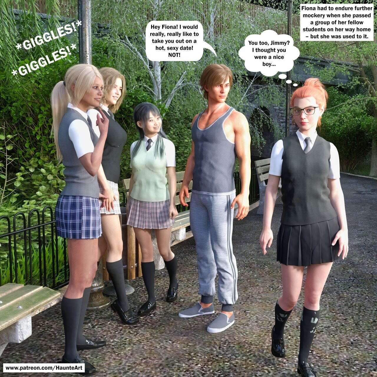 Haunte - The Sexual Awakening of Miss Fiona Smithfield (English) image number 1