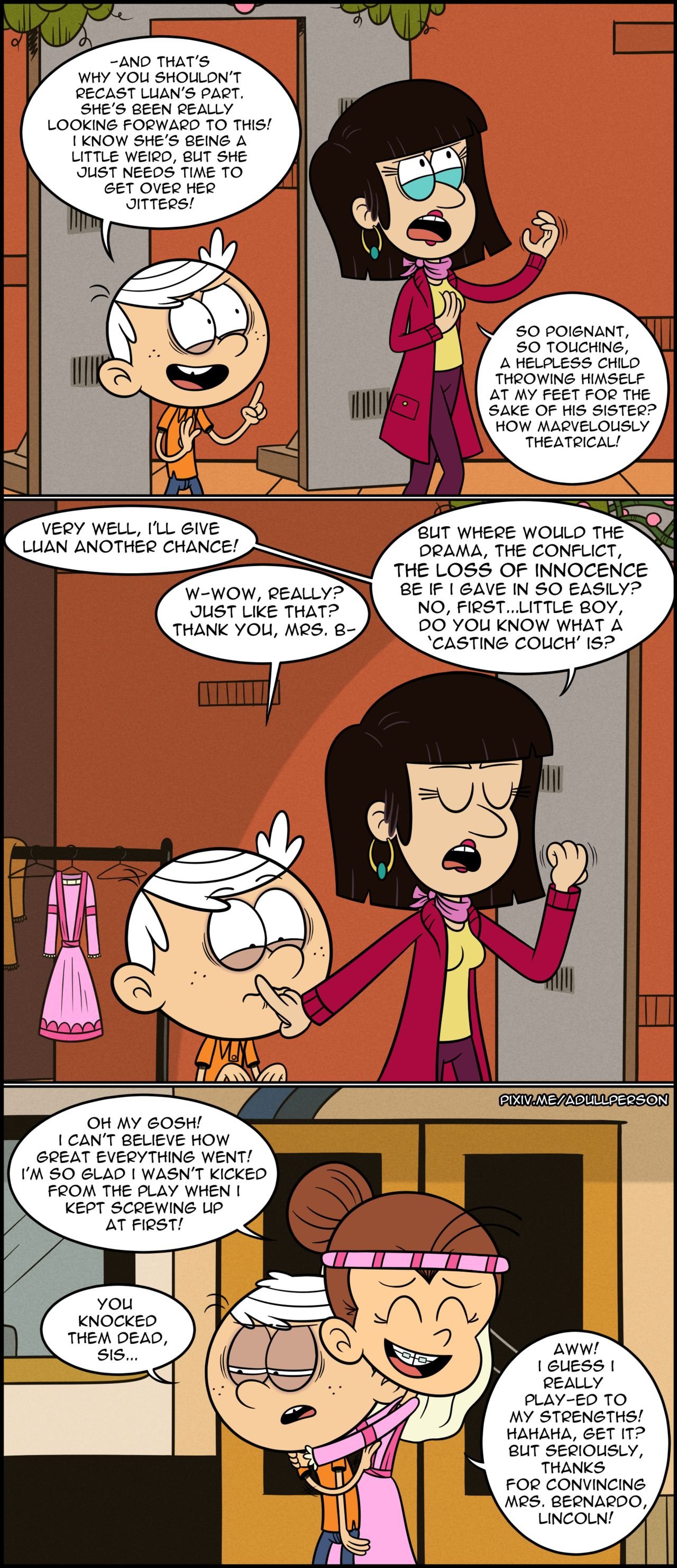 ADullPerson - Youre welcome (The Loud House) porn comic image number 9