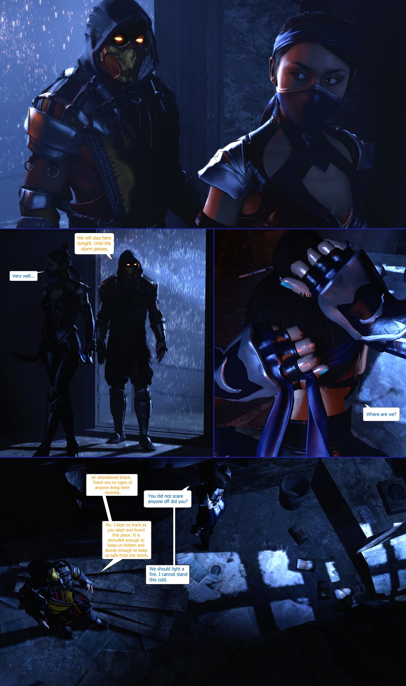 Blue Flames image number 2