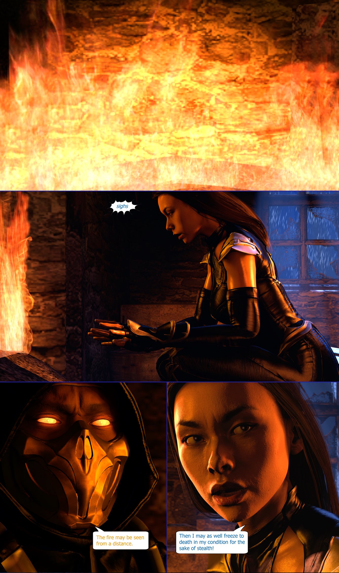 Blue Flames image number 3