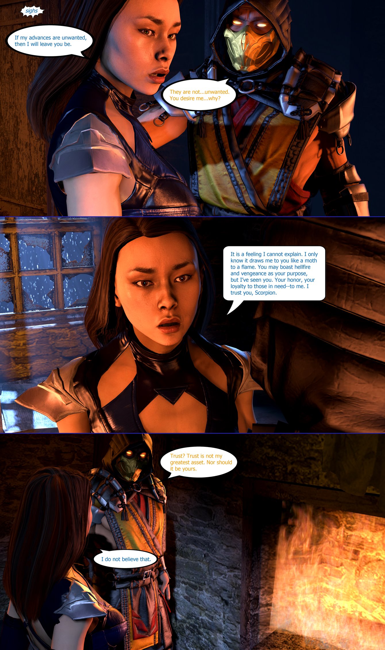 Blue Flames image number 6