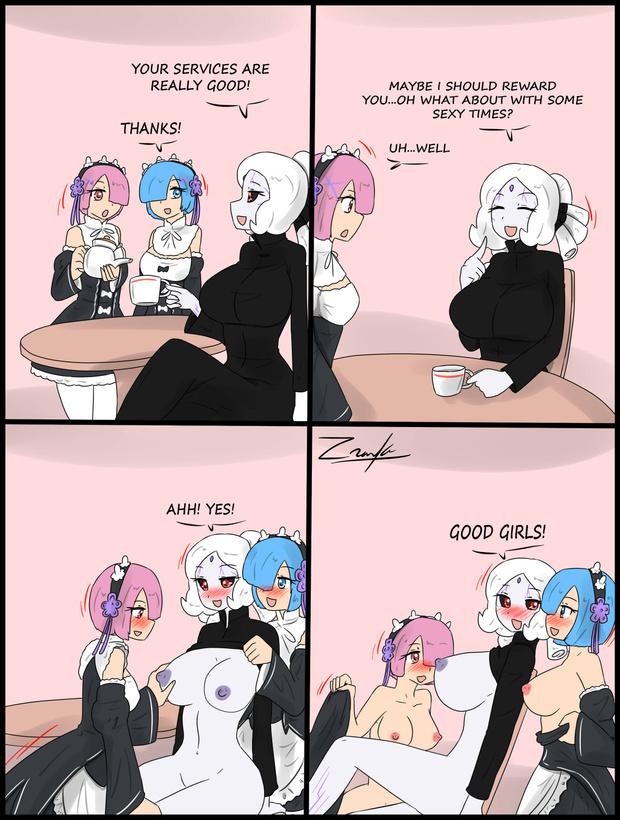 Rem and Ram pleasure image number 1