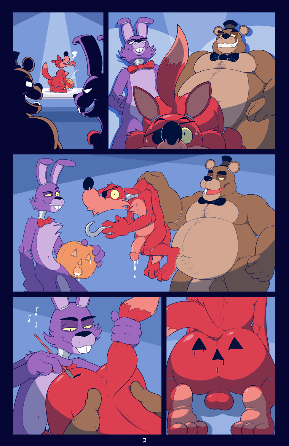 Foxy Fucktober (five nights at freddys) porn comic by [anti-dev]. Furry porn  comics.