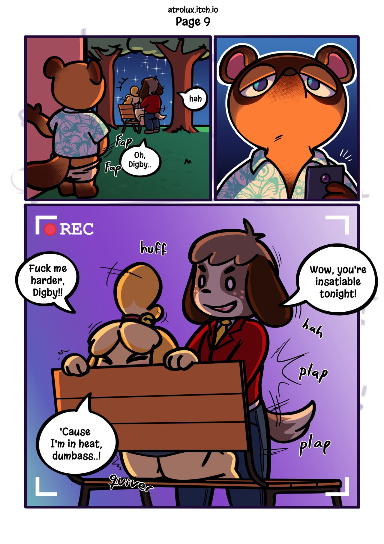 atrolux - Gemini Sins (animal crossing) porn comic image number 9