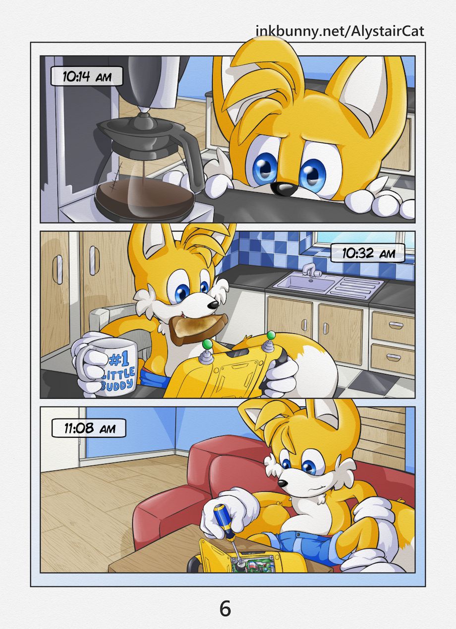 alystaircat - Miles Morals (sonic the hedgehog) (sonic the hedgehog) porn  comic by [alystaircat]. Gloves porn comics.