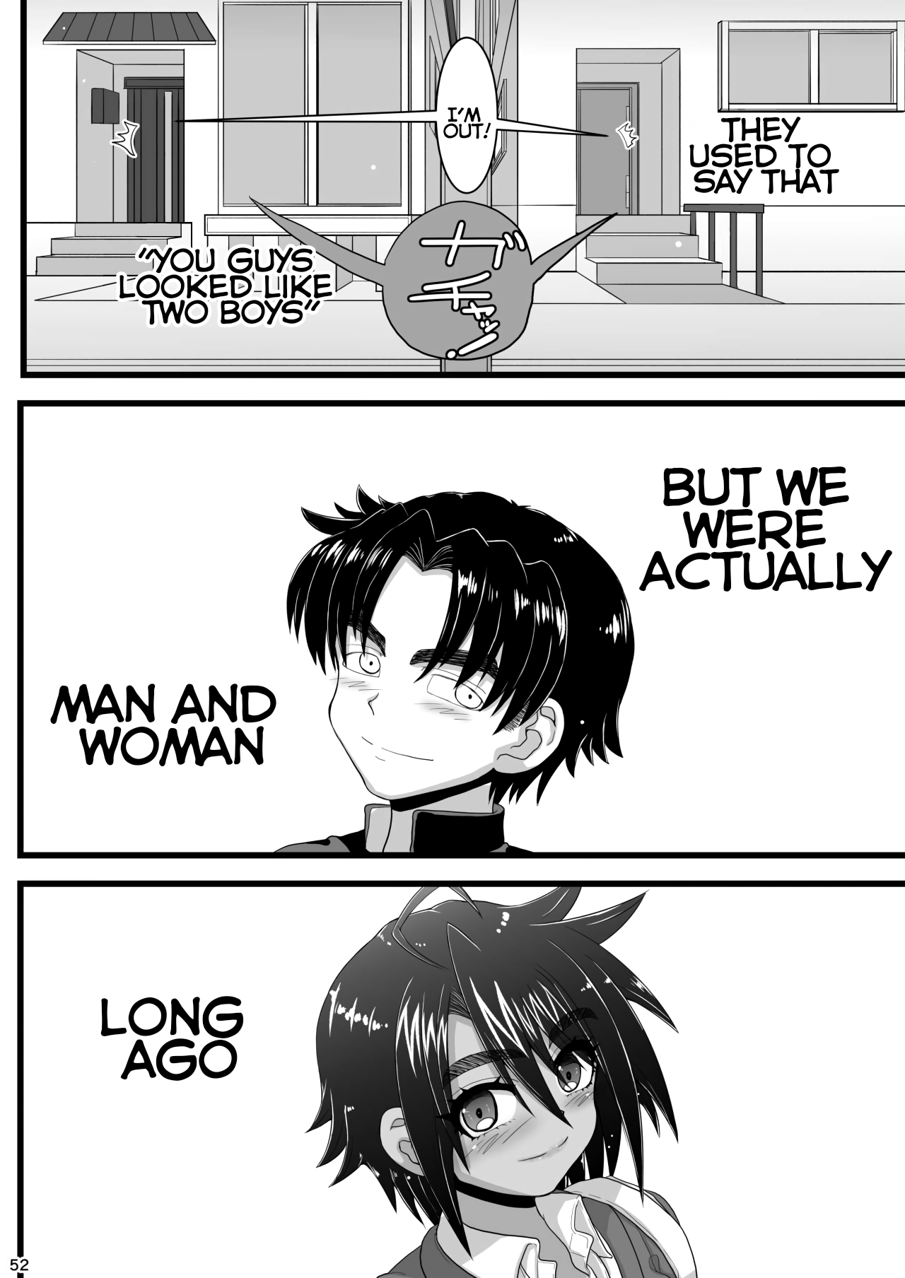 My childhood friend is the prince of an all-female school but she is a slut in front of me image number 52