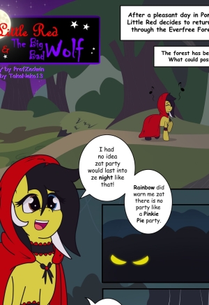 Big Bad Wolf Sex With Little Red - Little Red and the Big Bad Wolf (little red riding hood, my little pony  friendship is magic) porn comic by [takaneko13]. Furry porn comics.