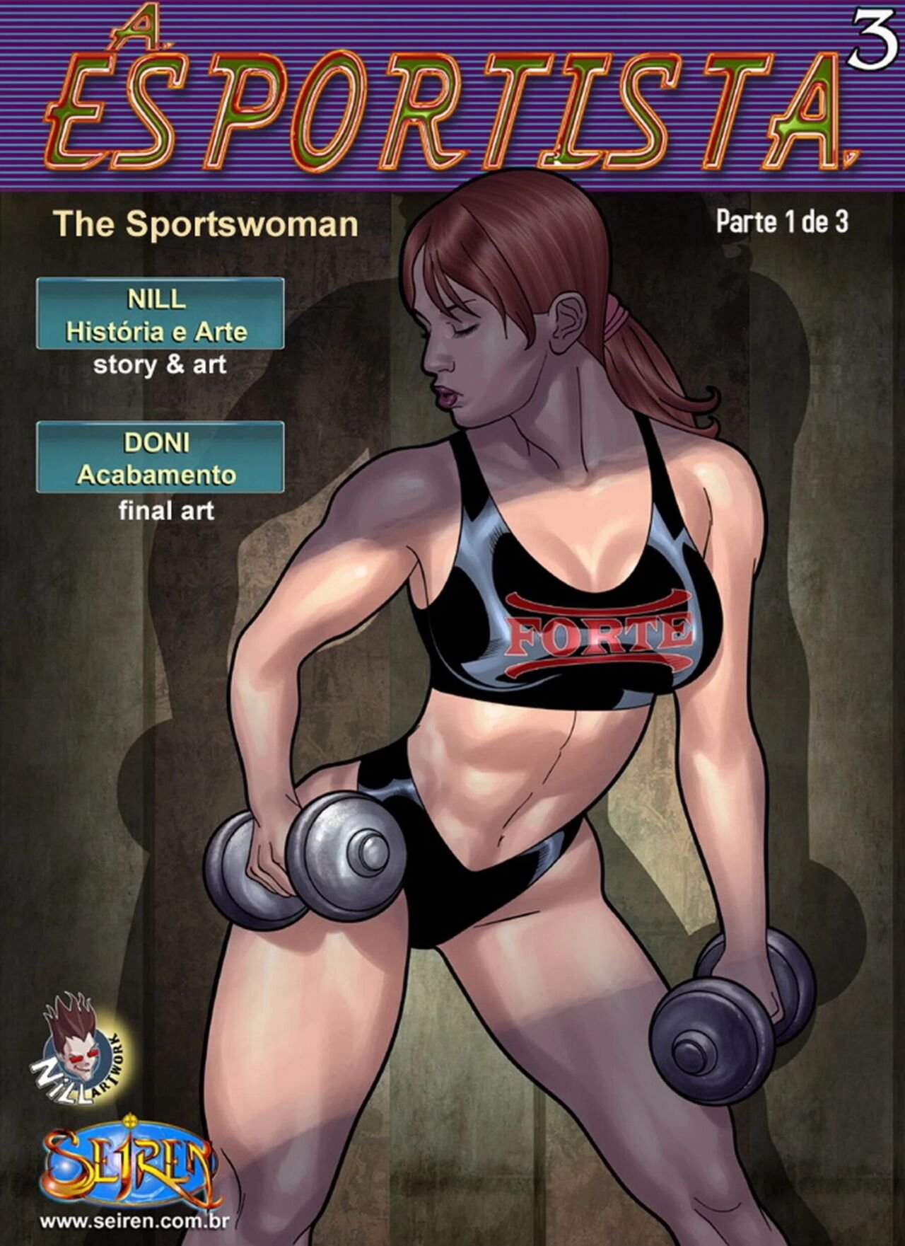 Seiren (Nill) A Esportista The Sportswoman 3 part 1-3 English porn comic.  By studio seiren. Ball sucking porn comics.