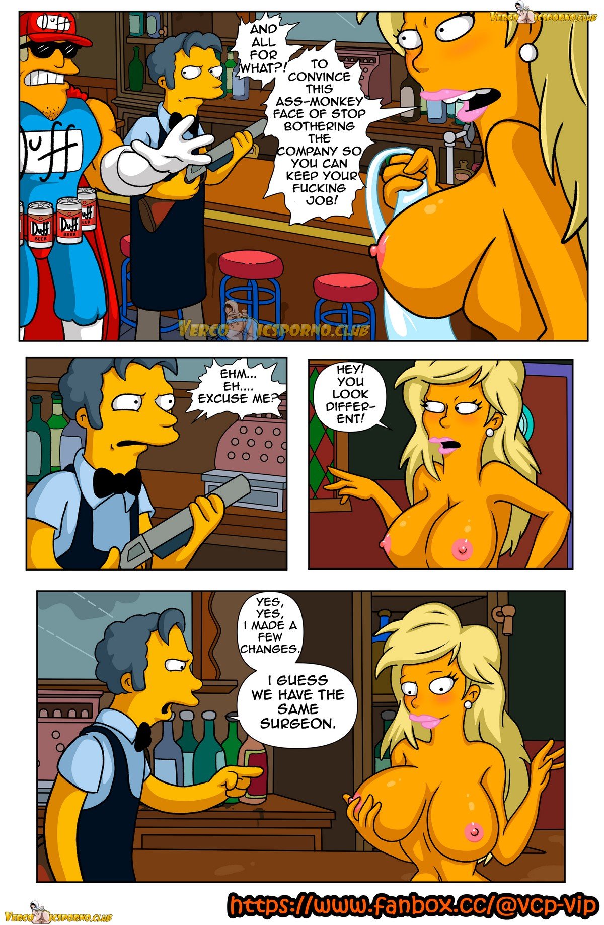 Drah Navlag - Titania (The Simpsons) English VCP porn comic image number 14