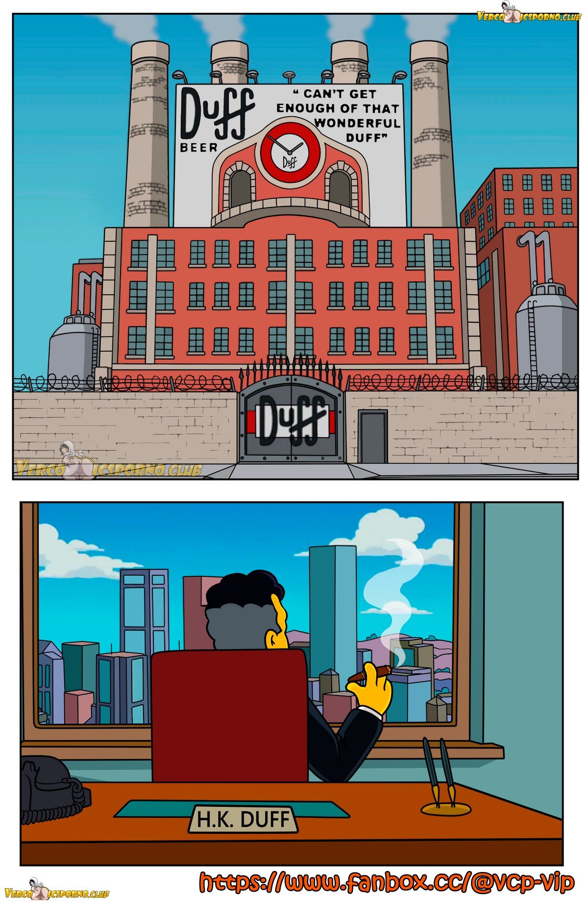 Drah Navlag - Titania (The Simpsons) English VCP porn comic image number 1