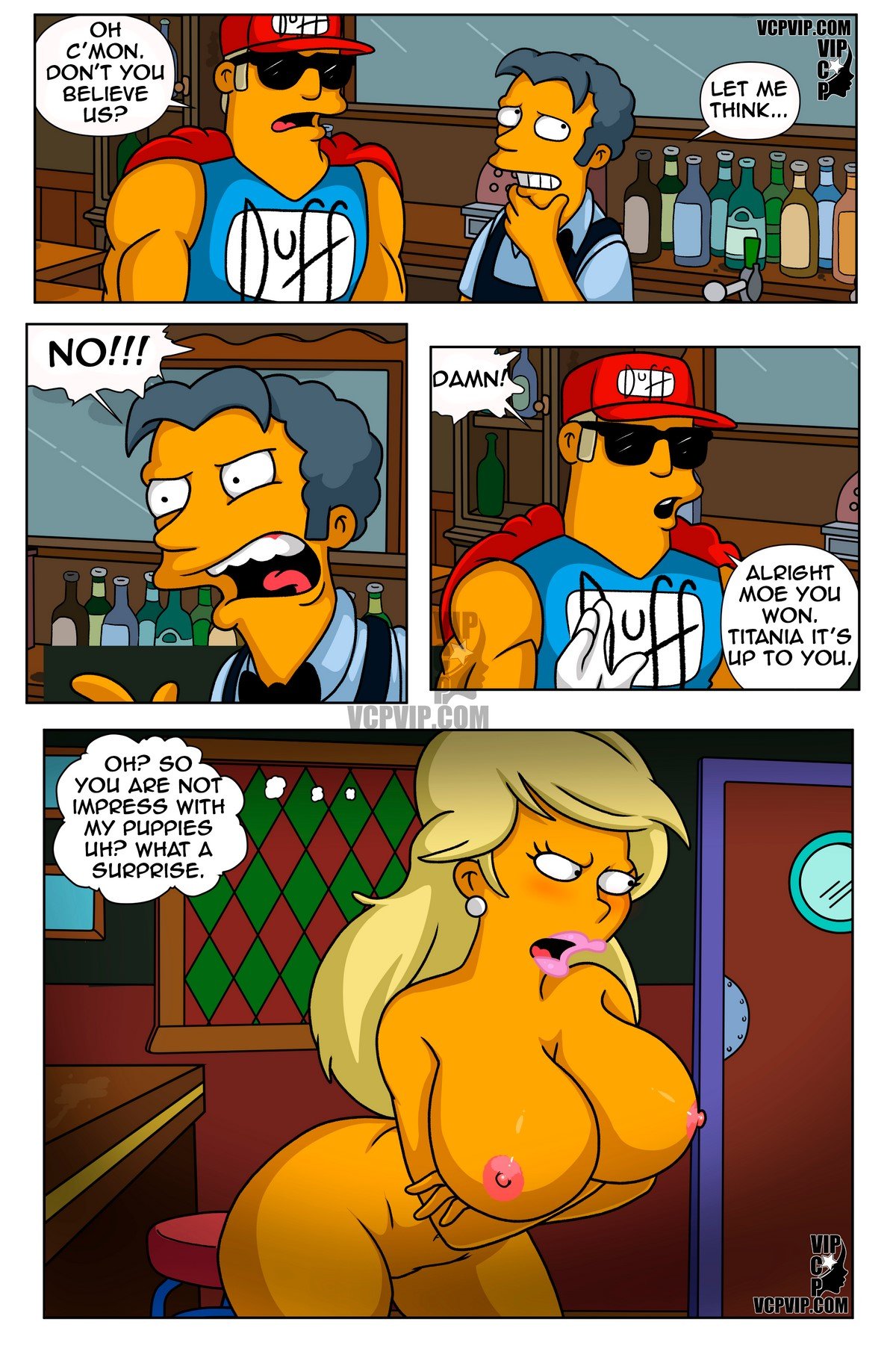 Drah Navlag - Titania (The Simpsons) English VCP porn comic image number 22