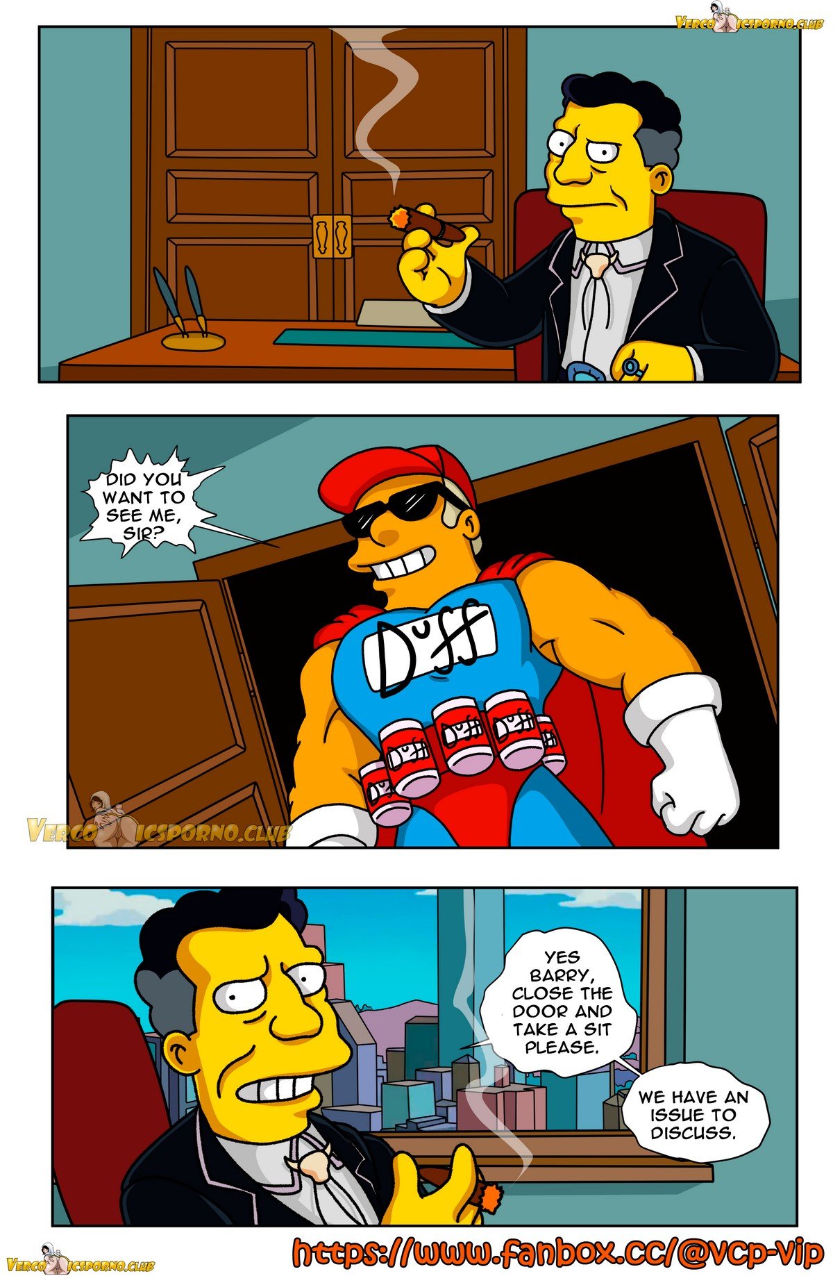 Drah Navlag - Titania (The Simpsons) English VCP porn comic image number 2