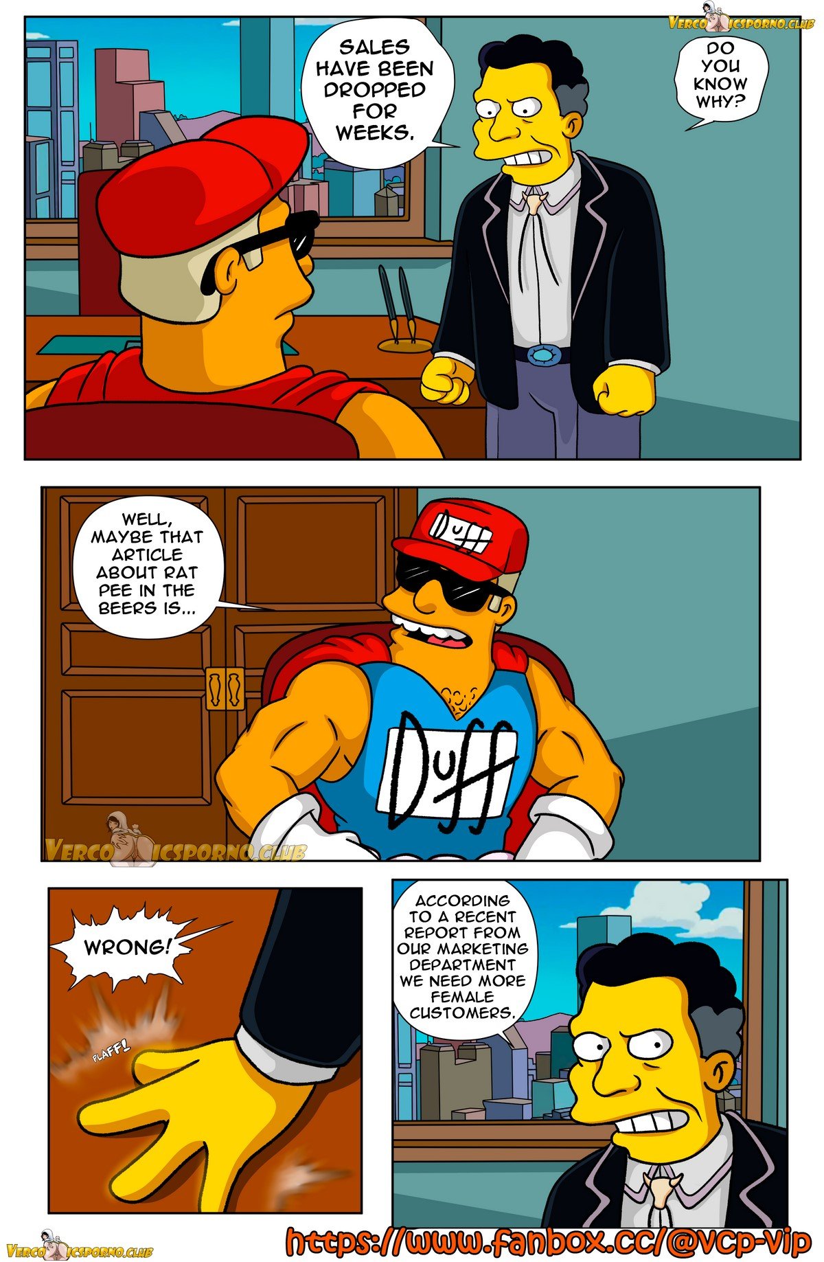 Drah Navlag - Titania (The Simpsons) English VCP porn comic image number 3