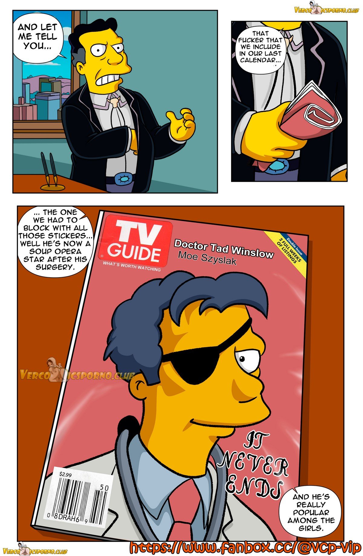 Drah Navlag - Titania (The Simpsons) English VCP porn comic image number 4