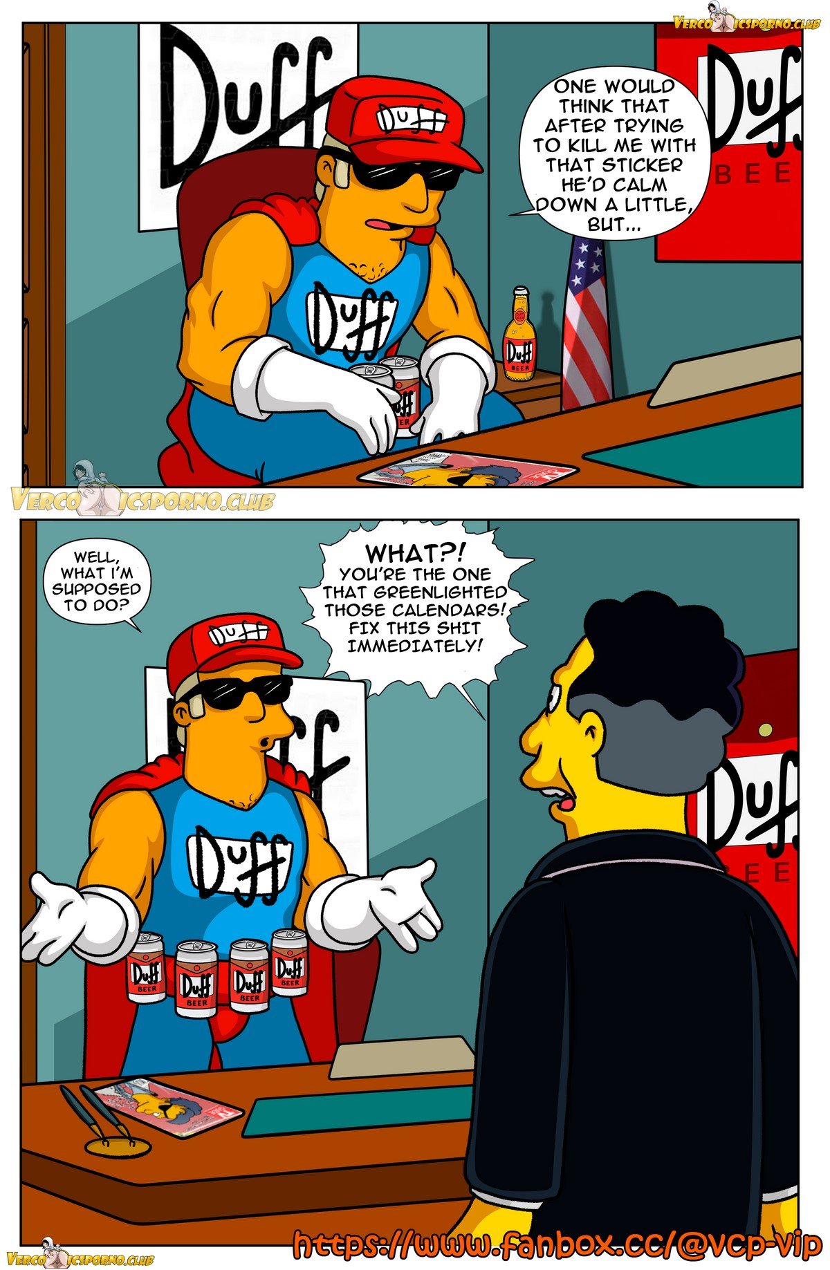 Drah Navlag - Titania (The Simpsons) English VCP porn comic image number 6