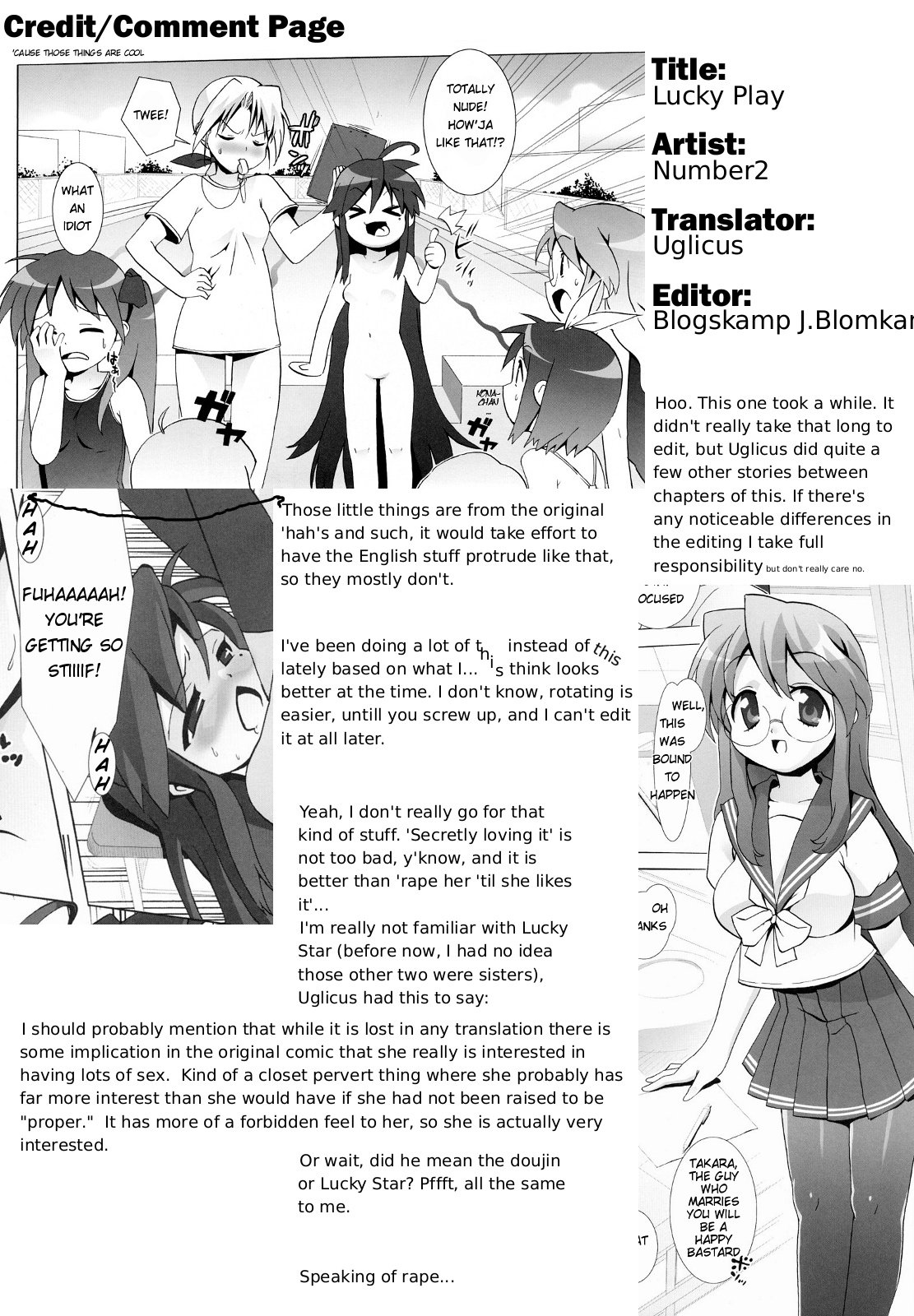 Lucky Play [Black and White ] image number 35