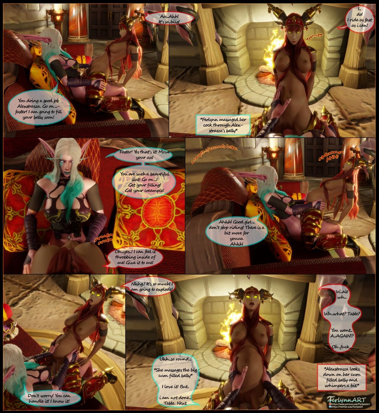 Ferlynn- Secret Affairs porn comic image number 14