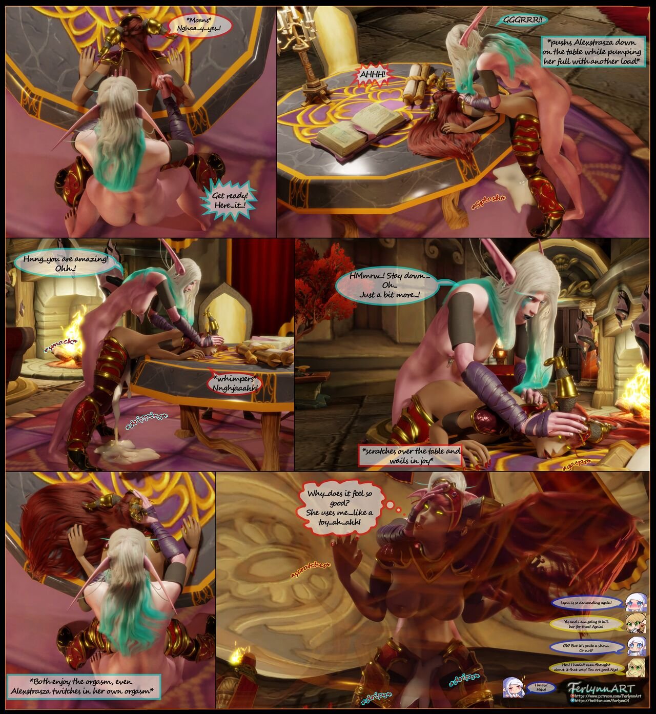 Ferlynn- Secret Affairs porn comic image number 16