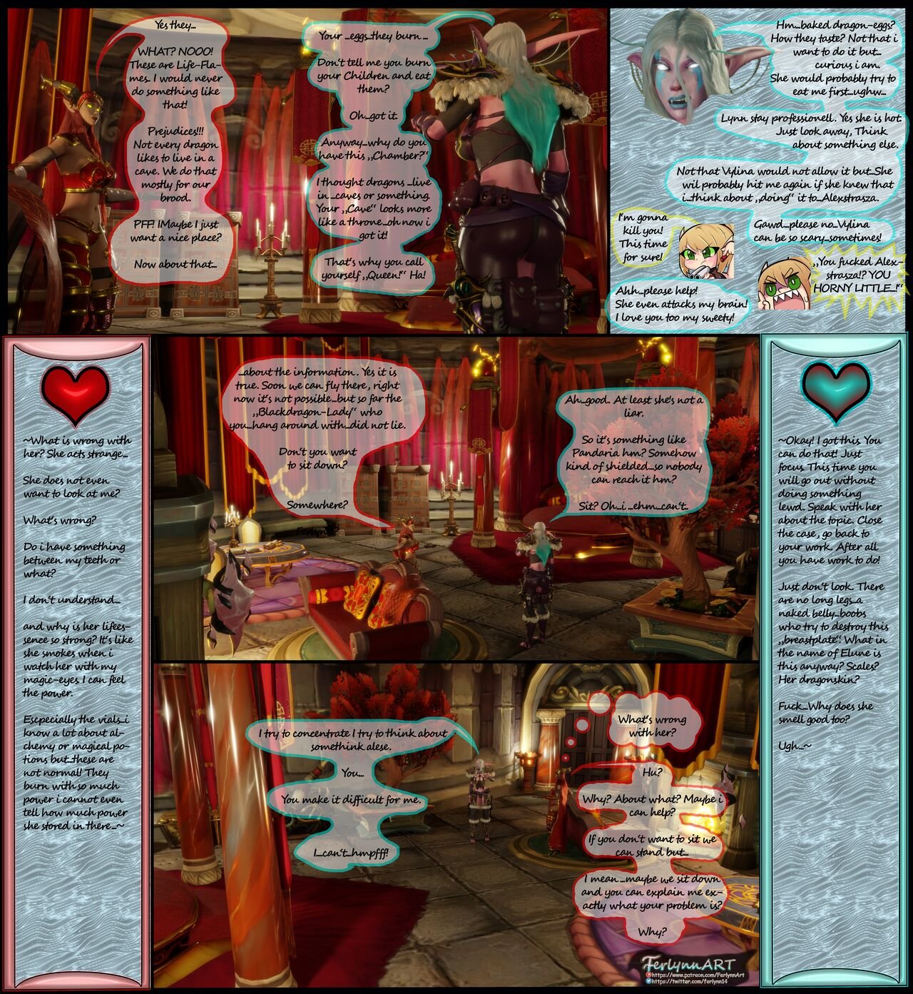 Ferlynn- Secret Affairs porn comic image number 2