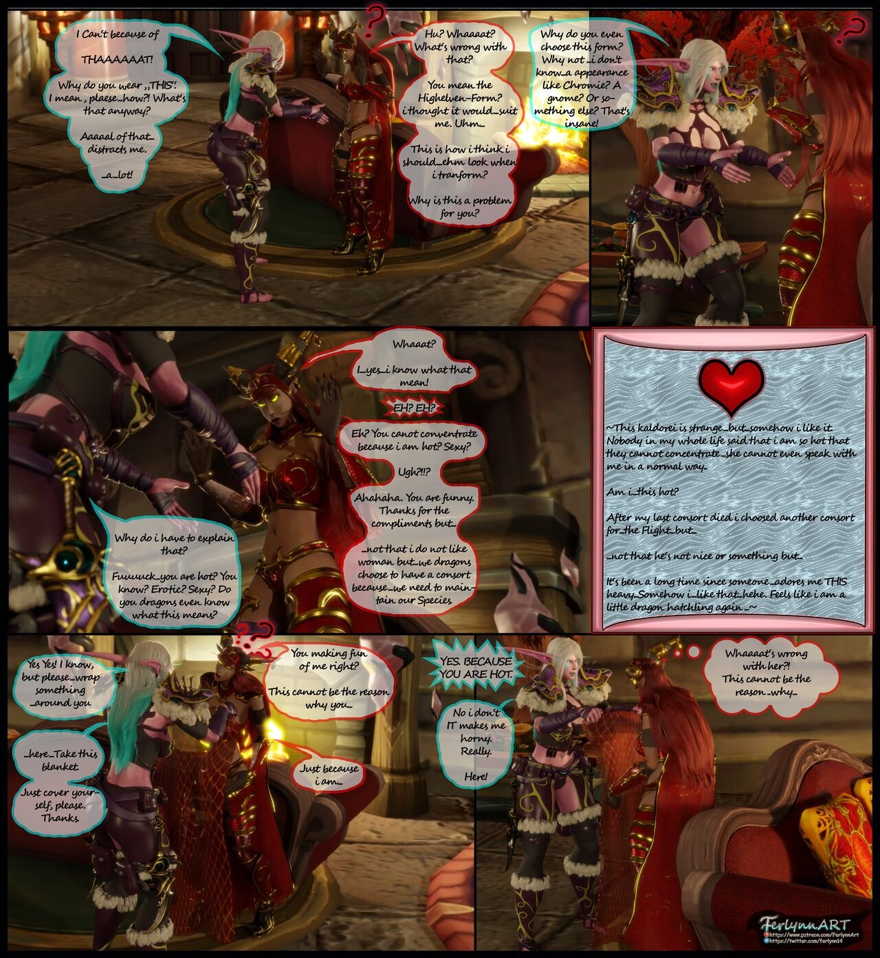 Ferlynn- Secret Affairs porn comic image number 3