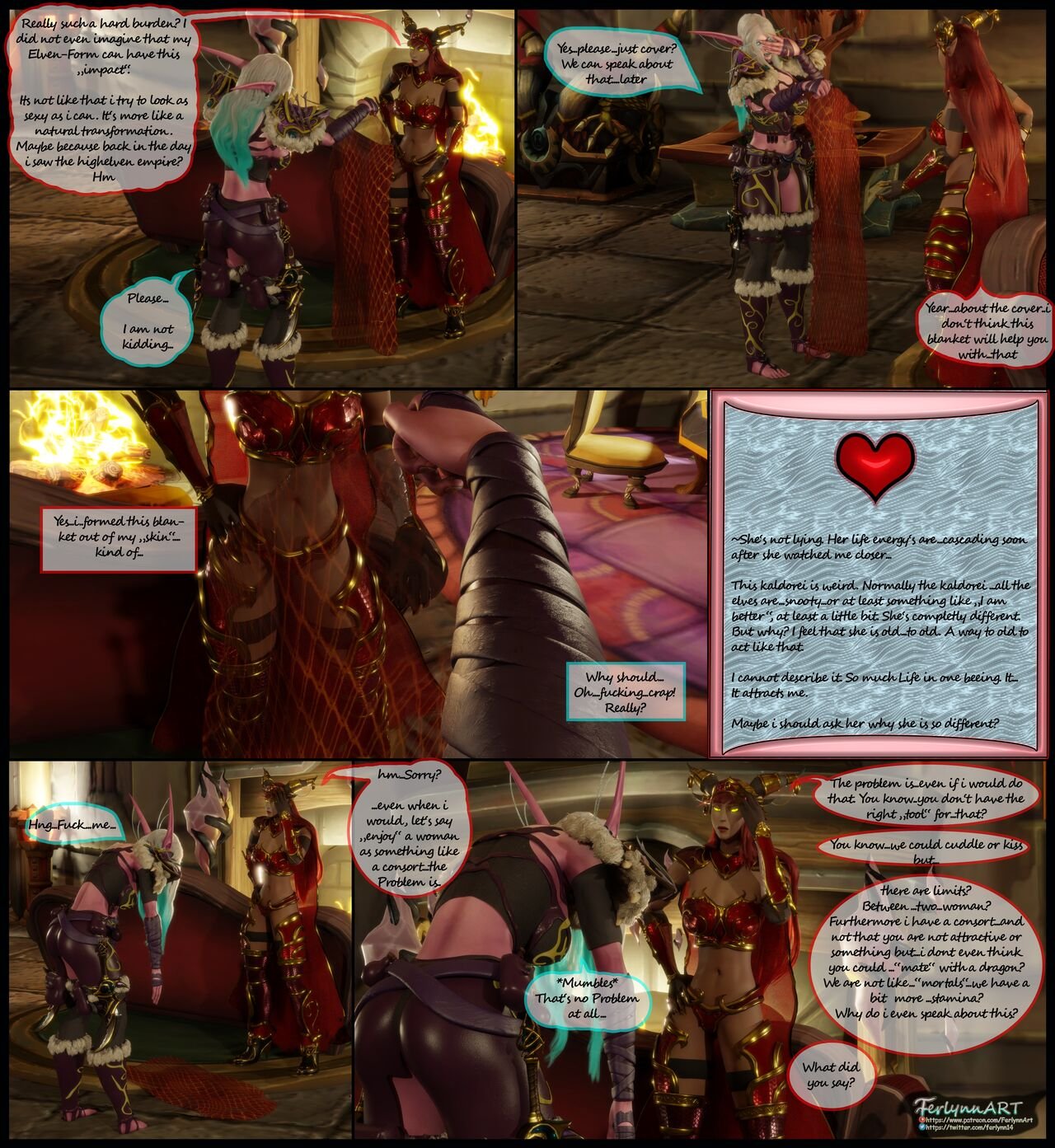 Ferlynn- Secret Affairs porn comic image number 4