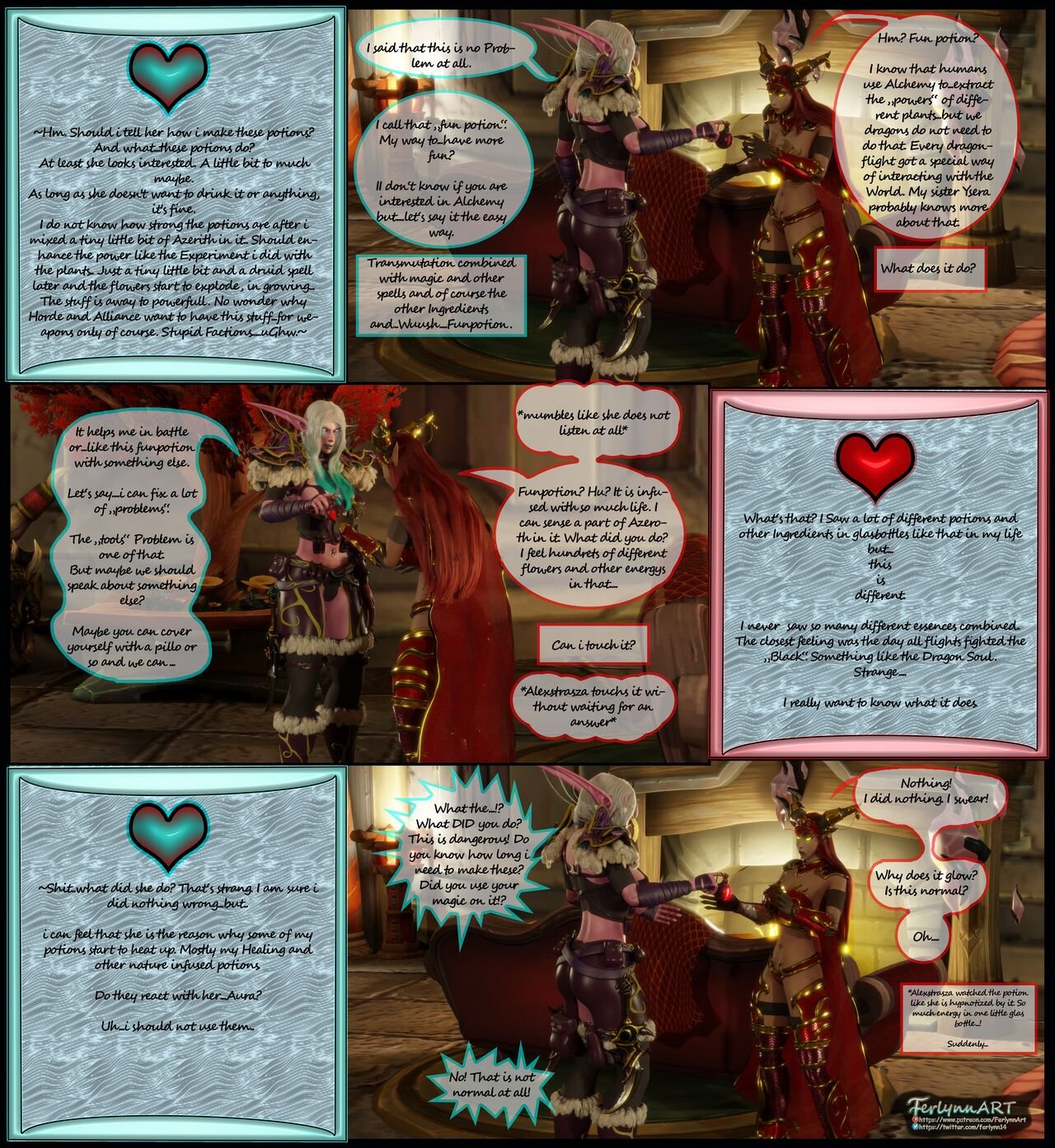 Ferlynn- Secret Affairs porn comic image number 5