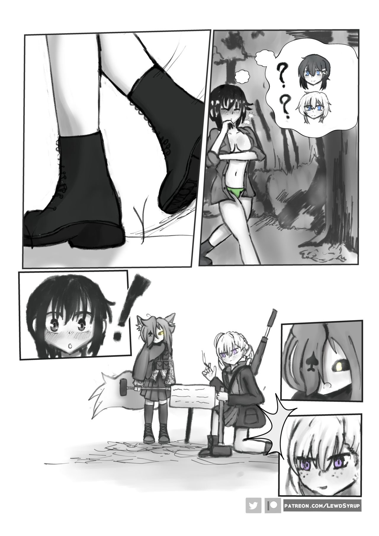 LewdSyrup - Jungle Pleasures English porn comic image number 1