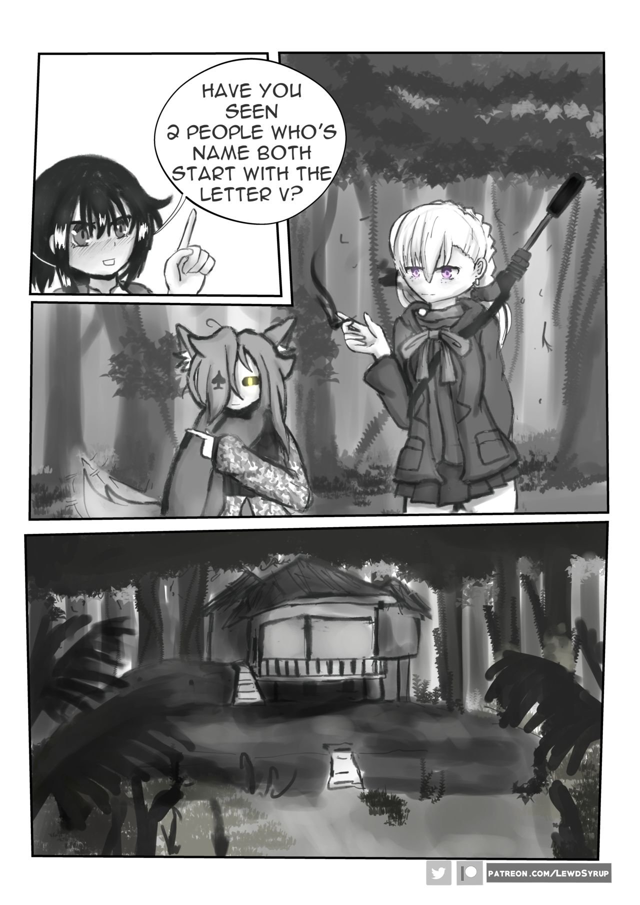 LewdSyrup - Jungle Pleasures English porn comic image number 2