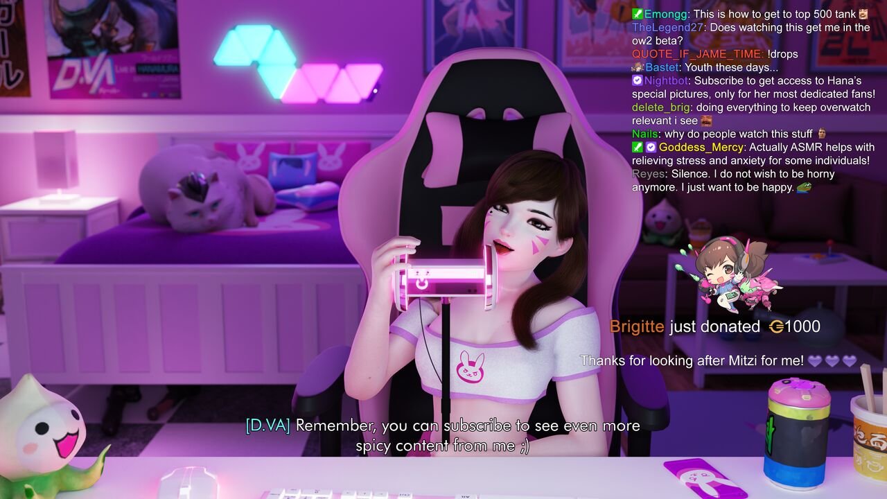 Beeg3D D VA ASMR Stream porn comic overwatch porn comic by  