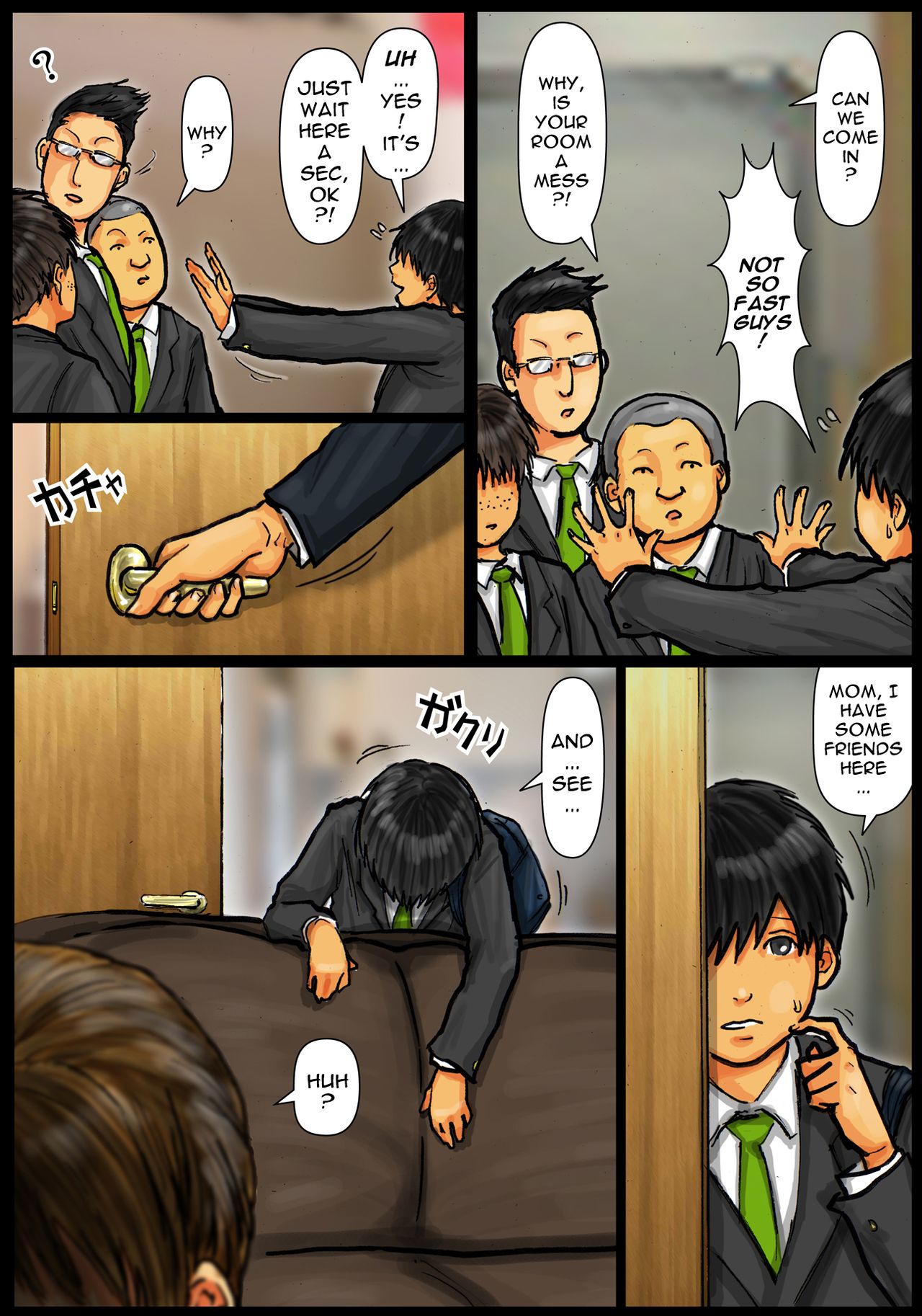 Kaa-san no Ana Tsukawasete ~Zenpen~  Cumming Inside Mommys Hole image number 125