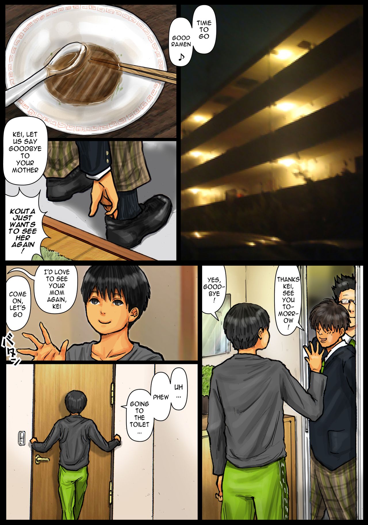 Kaa-san no Ana Tsukawasete ~Zenpen~  Cumming Inside Mommys Hole image number 135