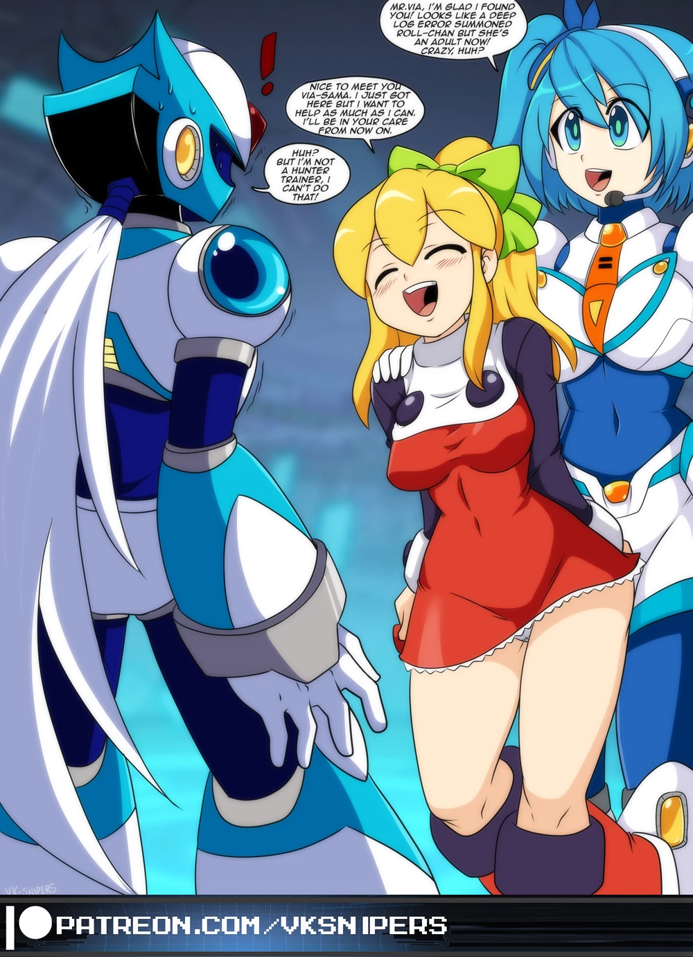 A Deep Log Error (megaman) porn comic by [vcampan]. Robot porn comics.