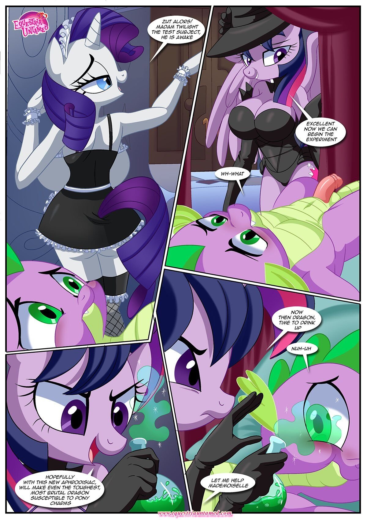 Palcomix - Spikes Ultimate Fantasies or The Dragon Kings Harem (My Little Pony: Friendship is Magic) image number 13